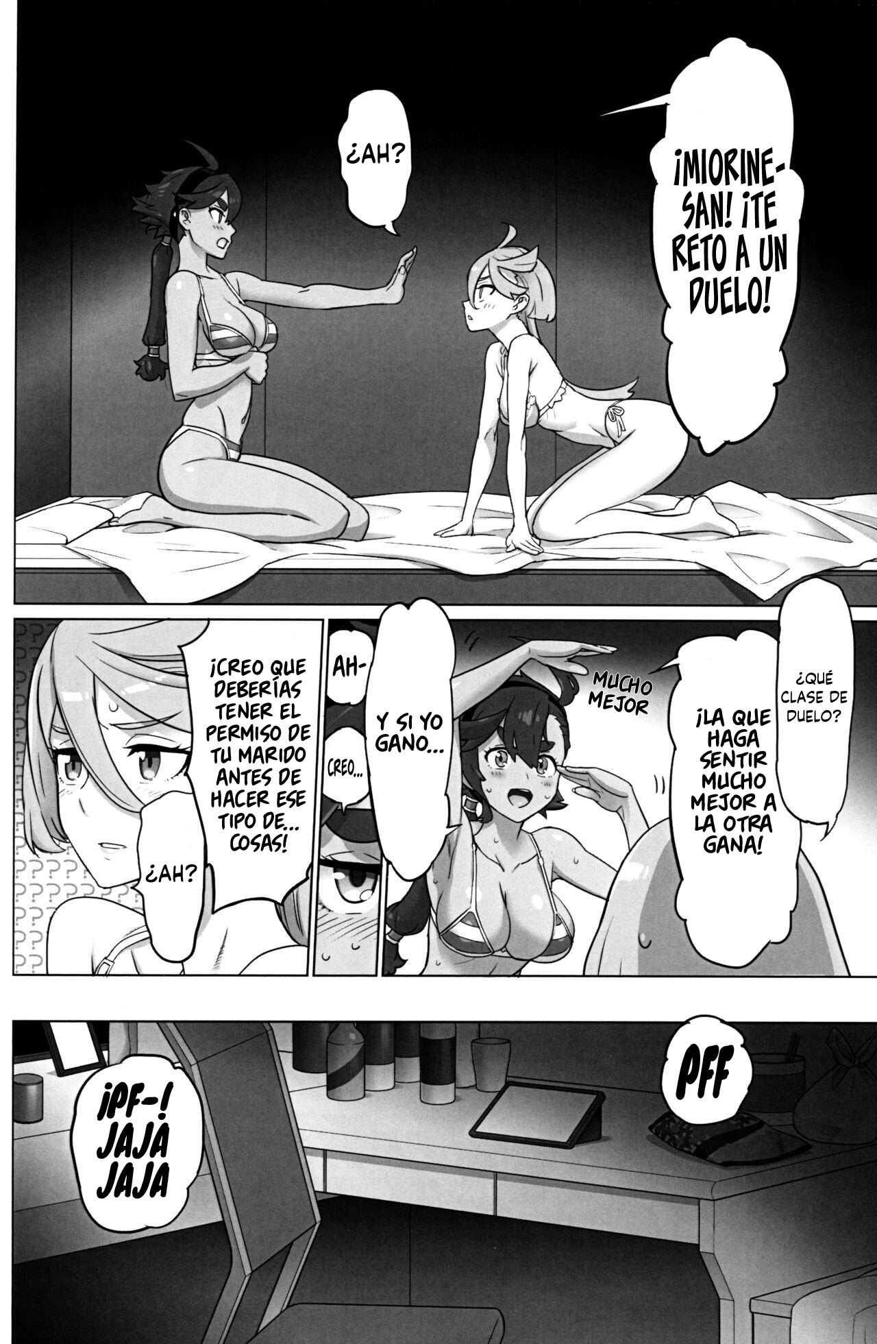 (C101) [Digital Accel Works (INAZUMA)] NIGHTDUEL! (Gundam The Witch from Mercury) [Spanish] [INSOMNIA] numero di immagine  3