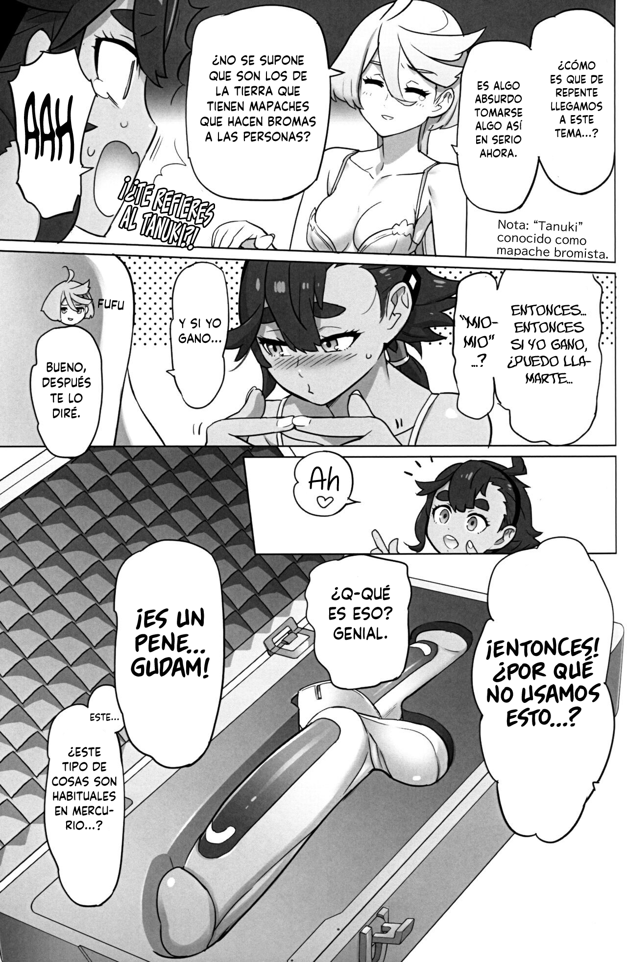 (C101) [Digital Accel Works (INAZUMA)] NIGHTDUEL! (Gundam The Witch from Mercury) [Spanish] [INSOMNIA] numero di immagine  4