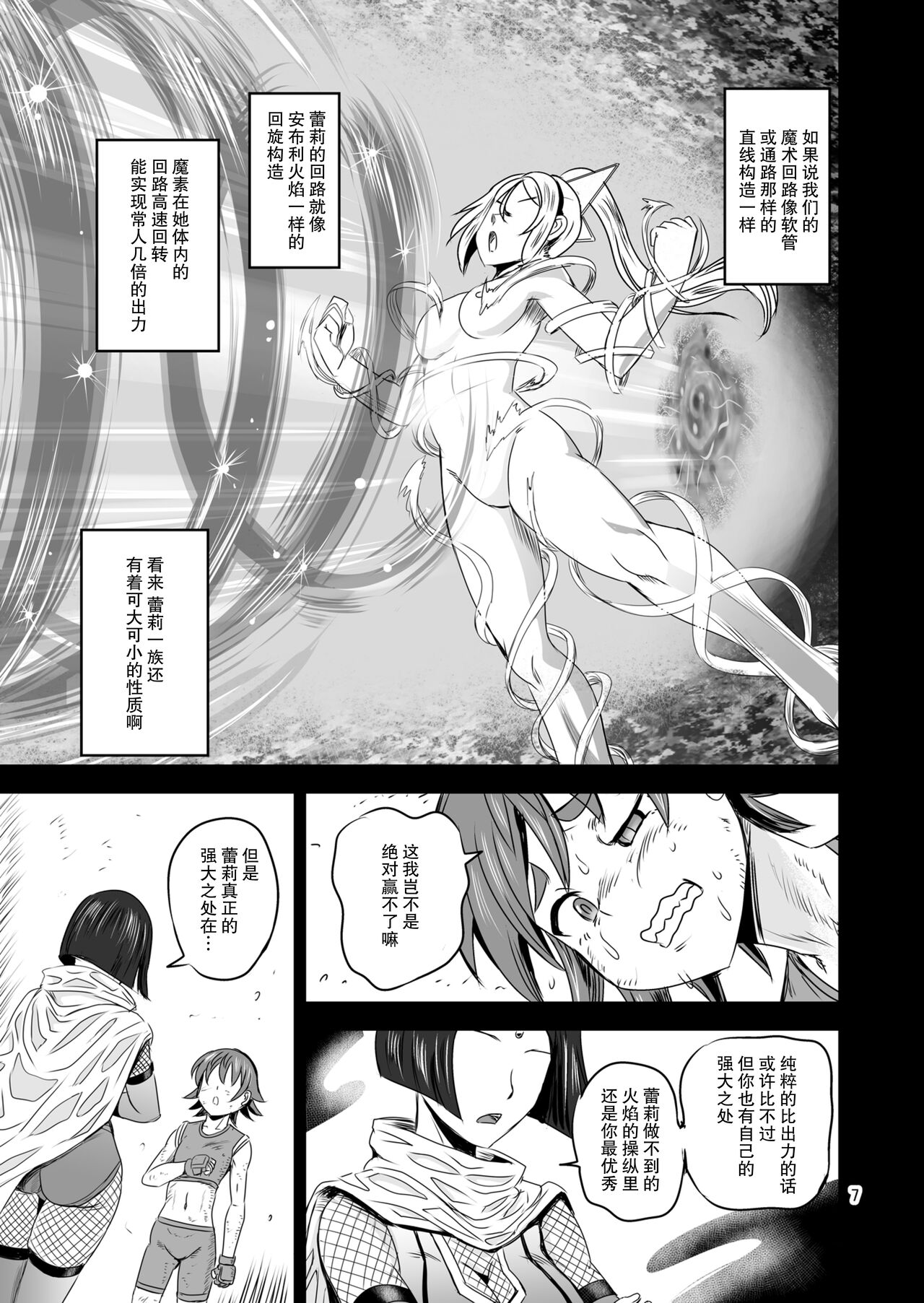 [PX-Real (Kanno Takashi)] Mahoushoujyo Rensei System EPISODE 06 [Digital] [Chinese] [胸垫汉化组] image number 7