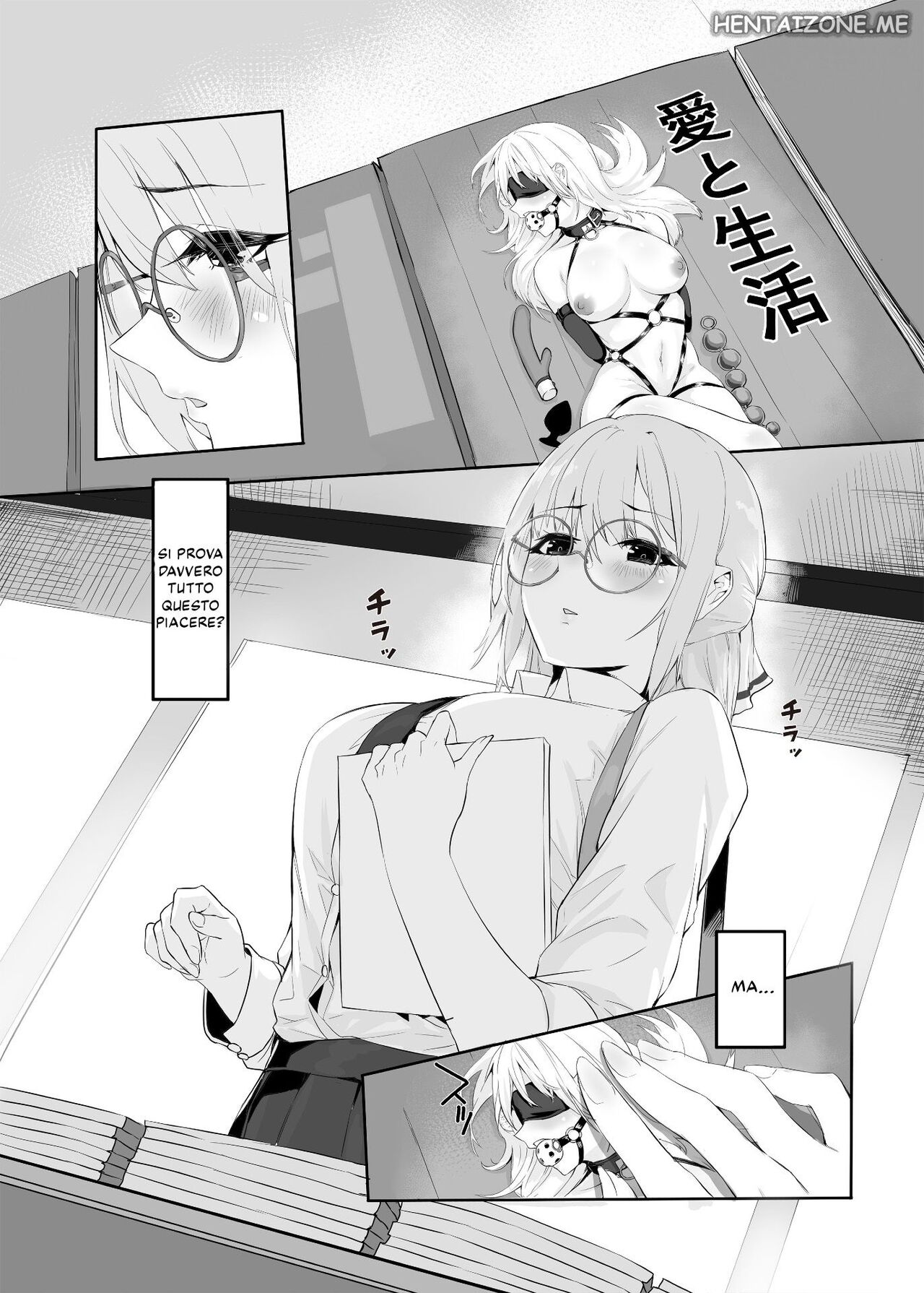 [Yaoyorozudo (davalish)] M Shoujo - Houkago no Onnanoko-tachi no Himitsu | La Masochista del Comitato Disciplinare [Italian] [Digital] imagen número 6