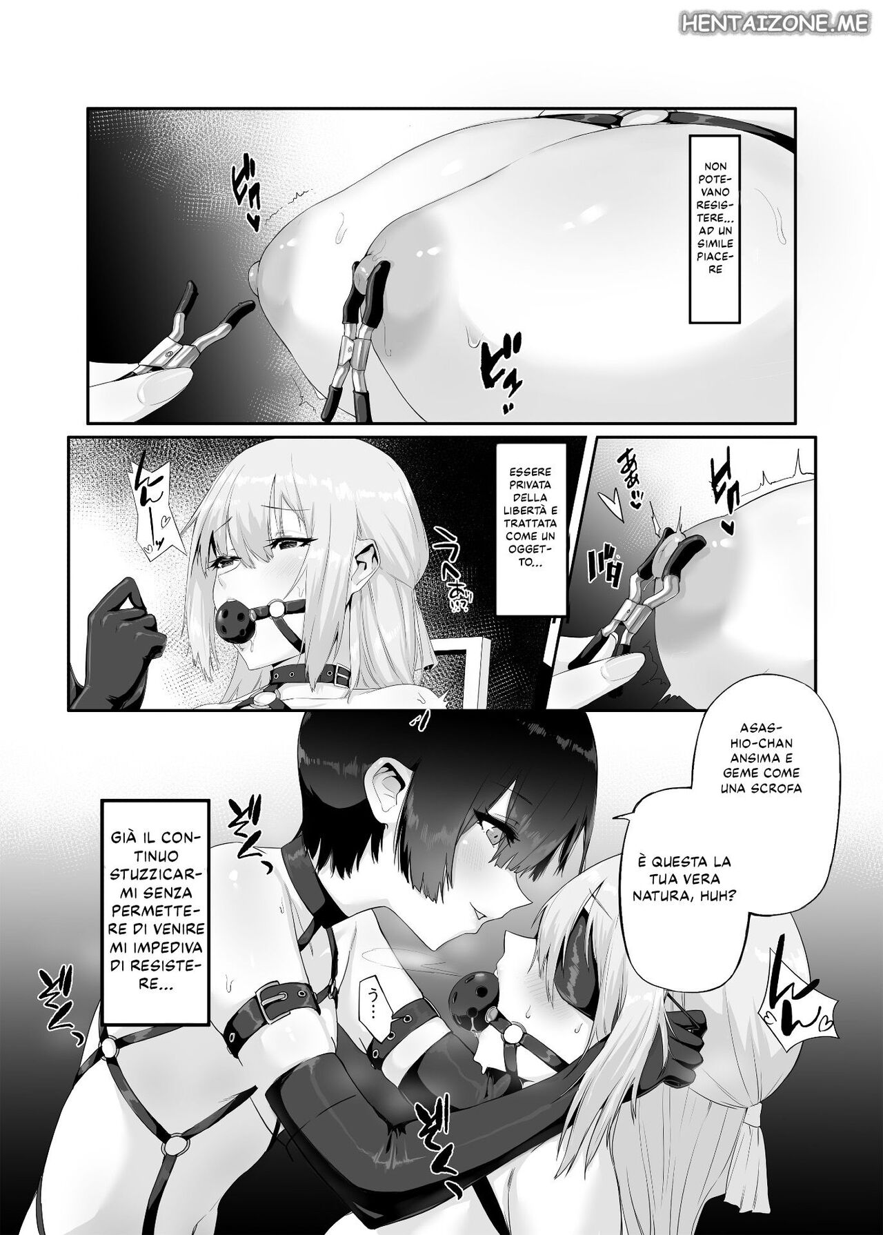 [Yaoyorozudo (davalish)] M Shoujo - Houkago no Onnanoko-tachi no Himitsu | La Masochista del Comitato Disciplinare [Italian] [Digital] imagen número 18