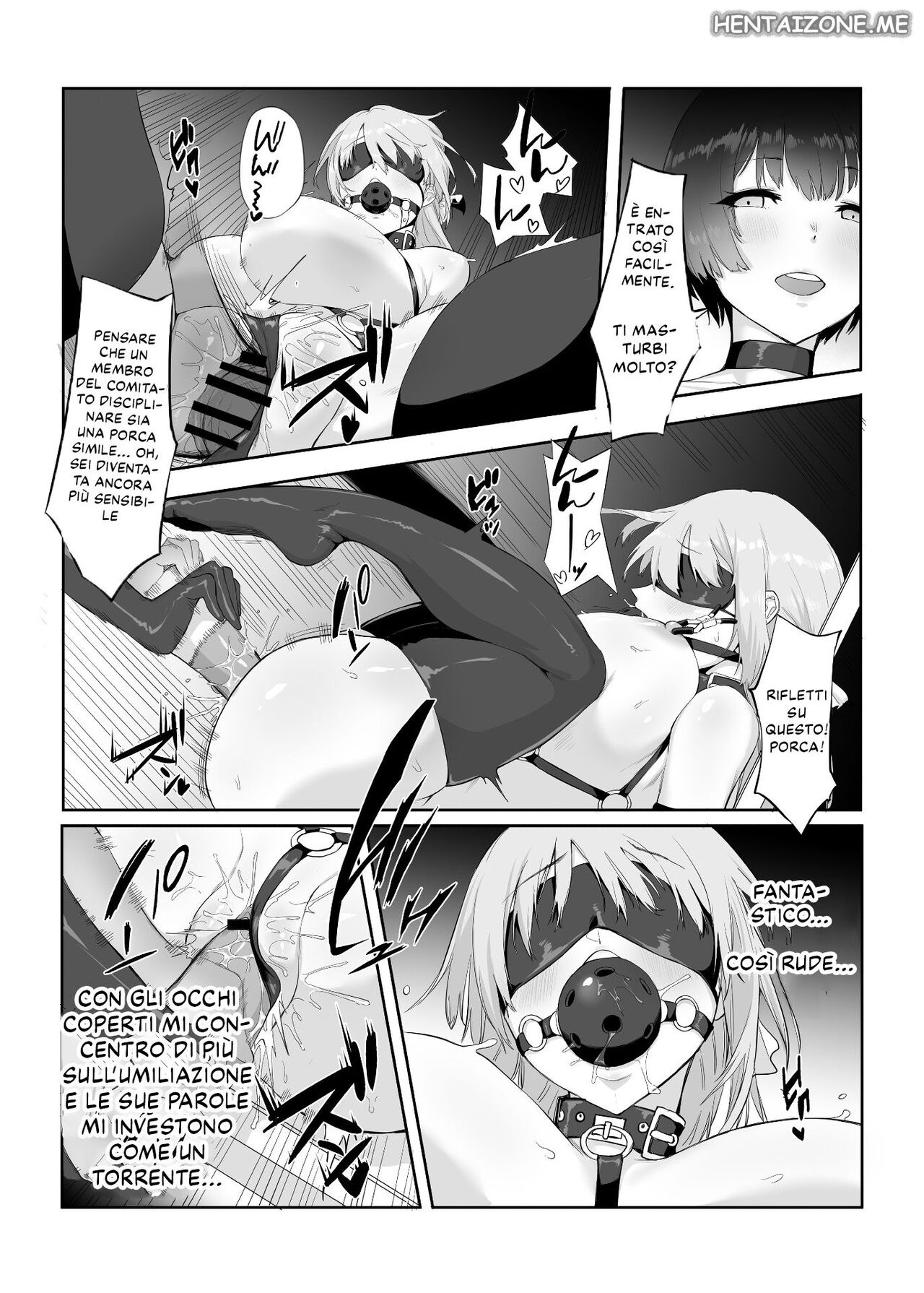 [Yaoyorozudo (davalish)] M Shoujo - Houkago no Onnanoko-tachi no Himitsu | La Masochista del Comitato Disciplinare [Italian] [Digital] imagen número 21