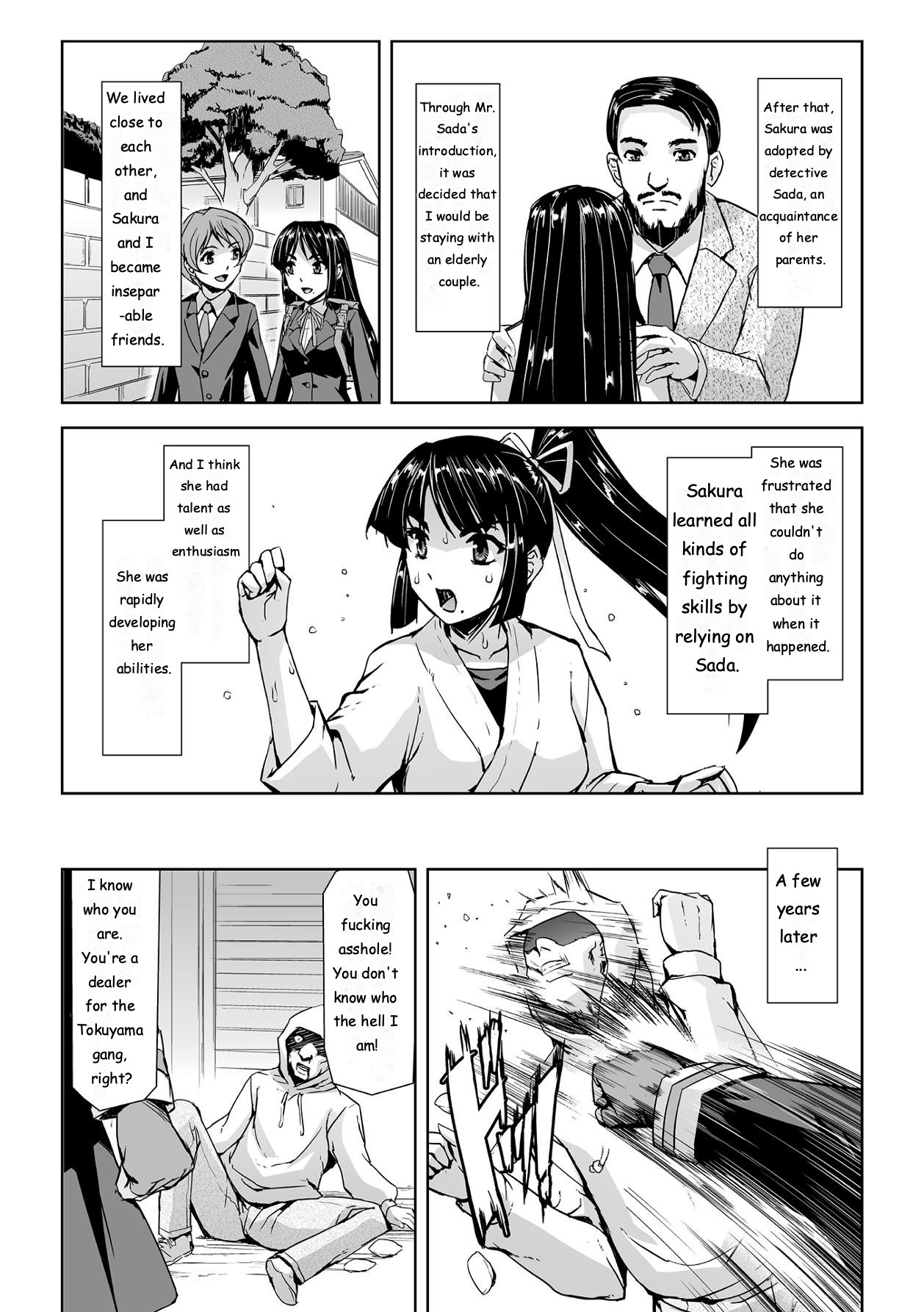 [Tikuma Jukou, Sukesaburou] Torawareta Bishoujo Sousakan Kamishiro Sakura THE COMIC Ch. 1 [ENGLISH] imagen número 32
