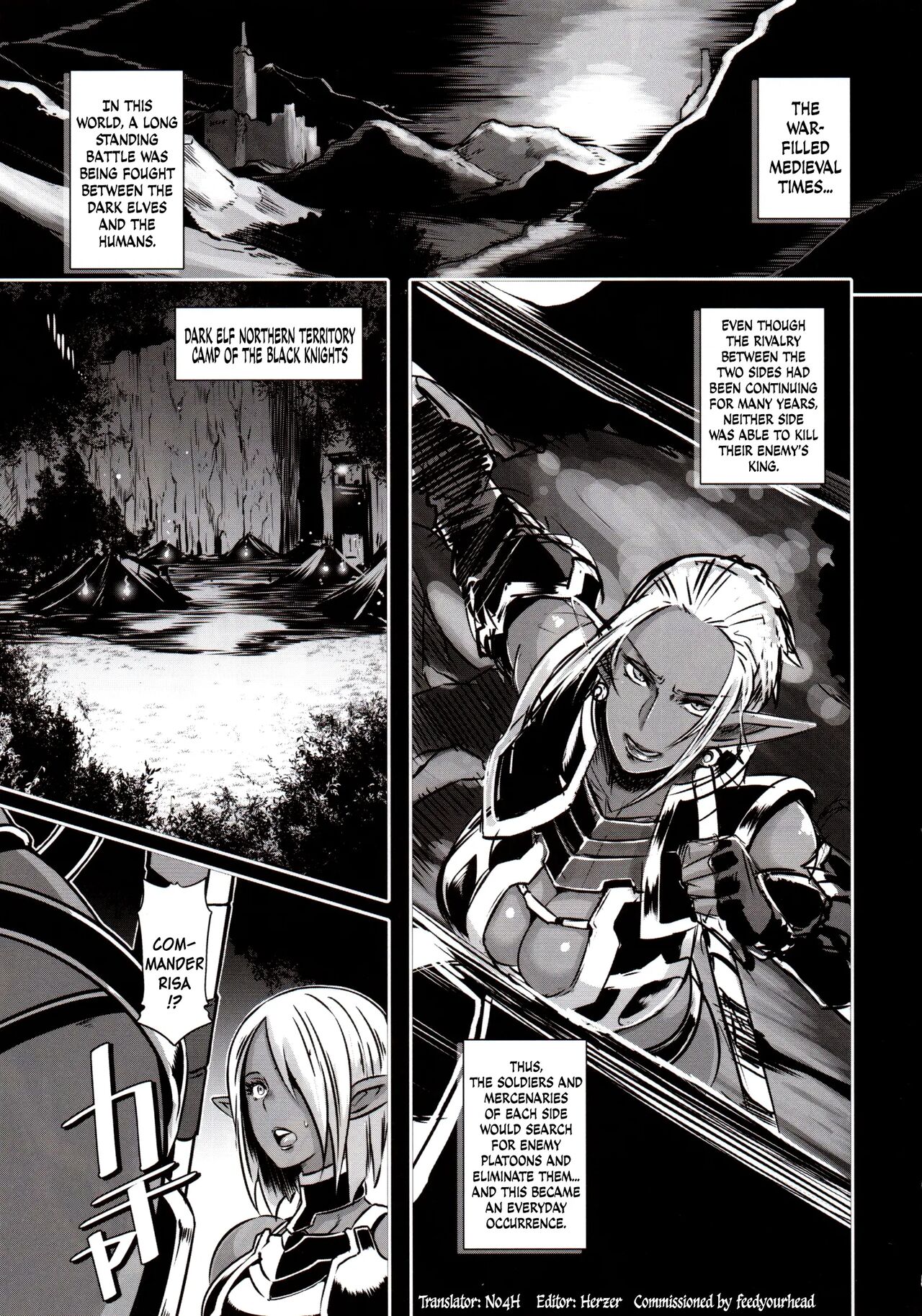 (C89) [EROQUIS! (Butcha-U)] DARK ELF vs ALIEN [English] [N04h] [Decensored] 4eme image