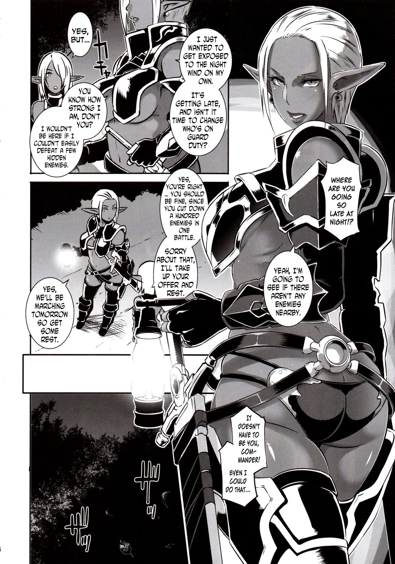 (C89) [EROQUIS! (Butcha-U)] DARK ELF vs ALIEN [English] [N04h] [Decensored] 5eme image