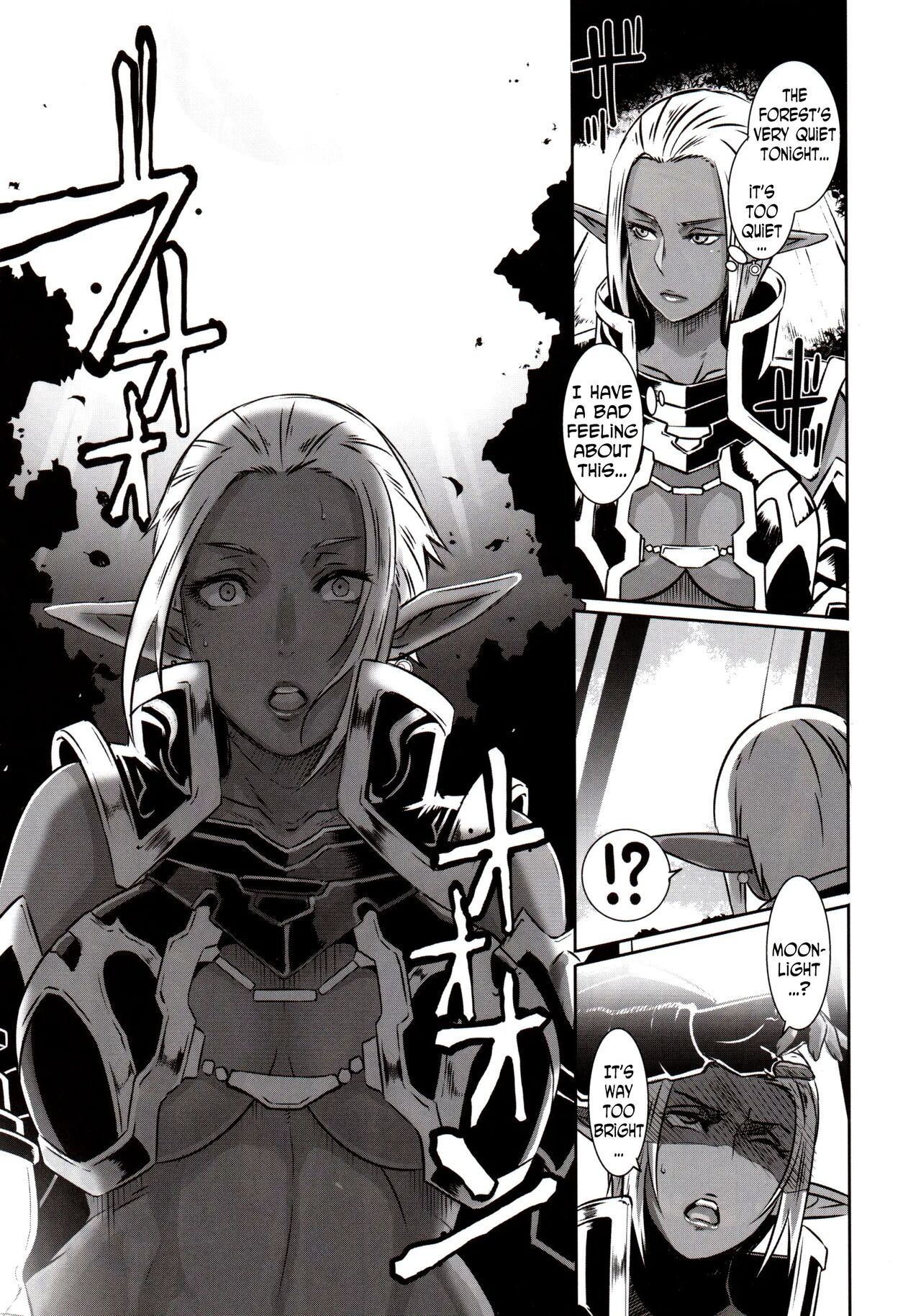 (C89) [EROQUIS! (Butcha-U)] DARK ELF vs ALIEN [English] [N04h] [Decensored] 6eme image