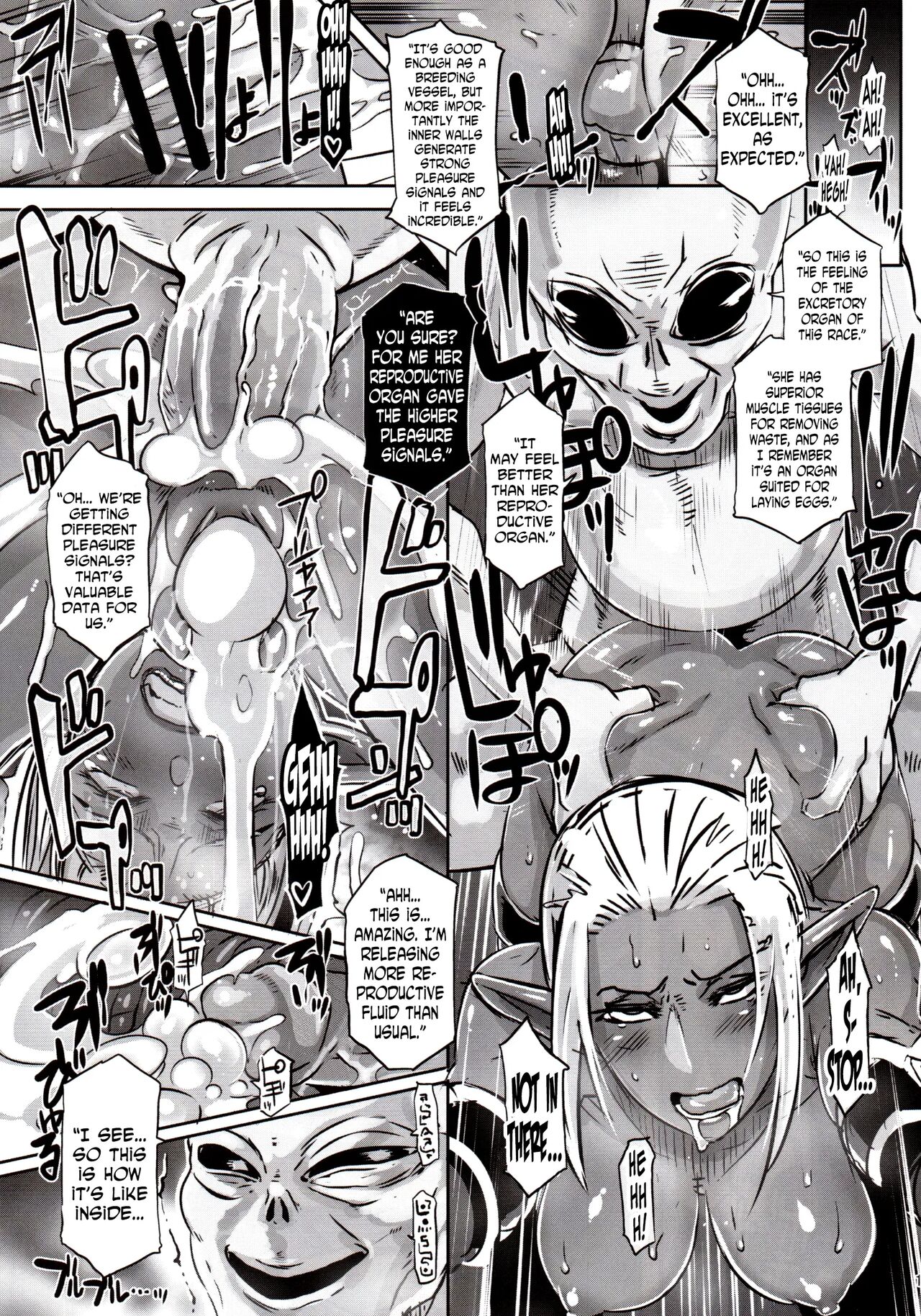 (C89) [EROQUIS! (Butcha-U)] DARK ELF vs ALIEN [English] [N04h] [Decensored] 16eme image