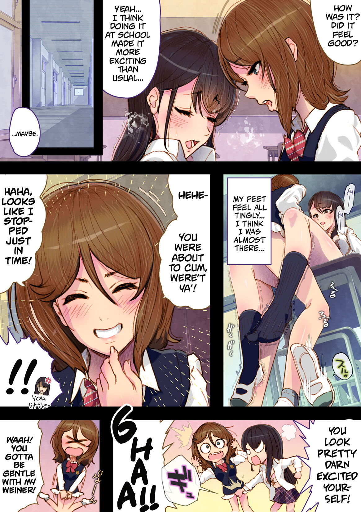 [An-chan Kaichou Potsuri Club (An-chan Kaichou)] Futa x Yuri ～Childhood Friend～ [English] [Mr_Person] 画像番号 16