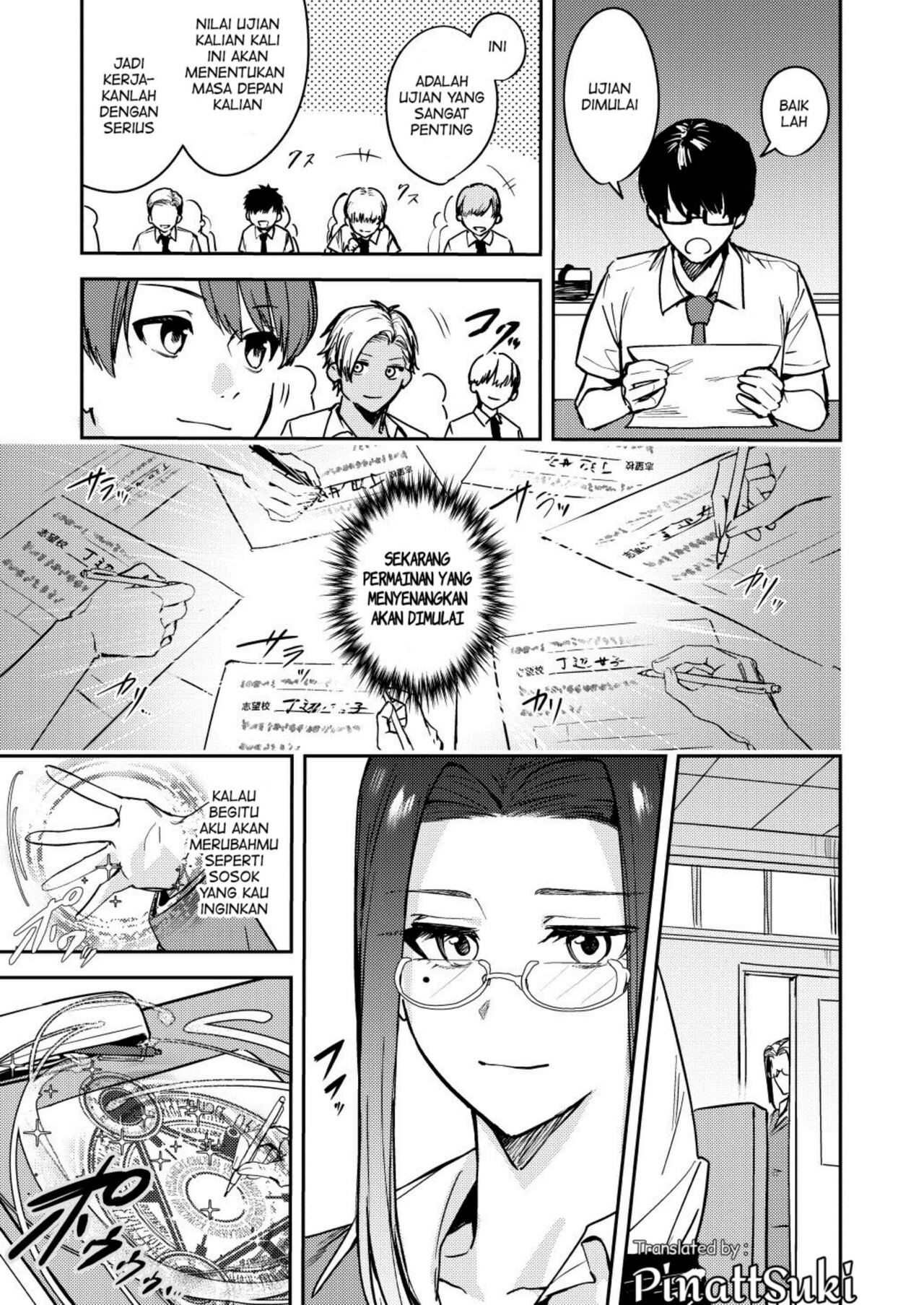 [Amuai Okashi Seisakusho (Betty)] Shuudan Nyotaika Gal, Ochiru [Indonesian] [PinattSuki] 이미지 번호 4