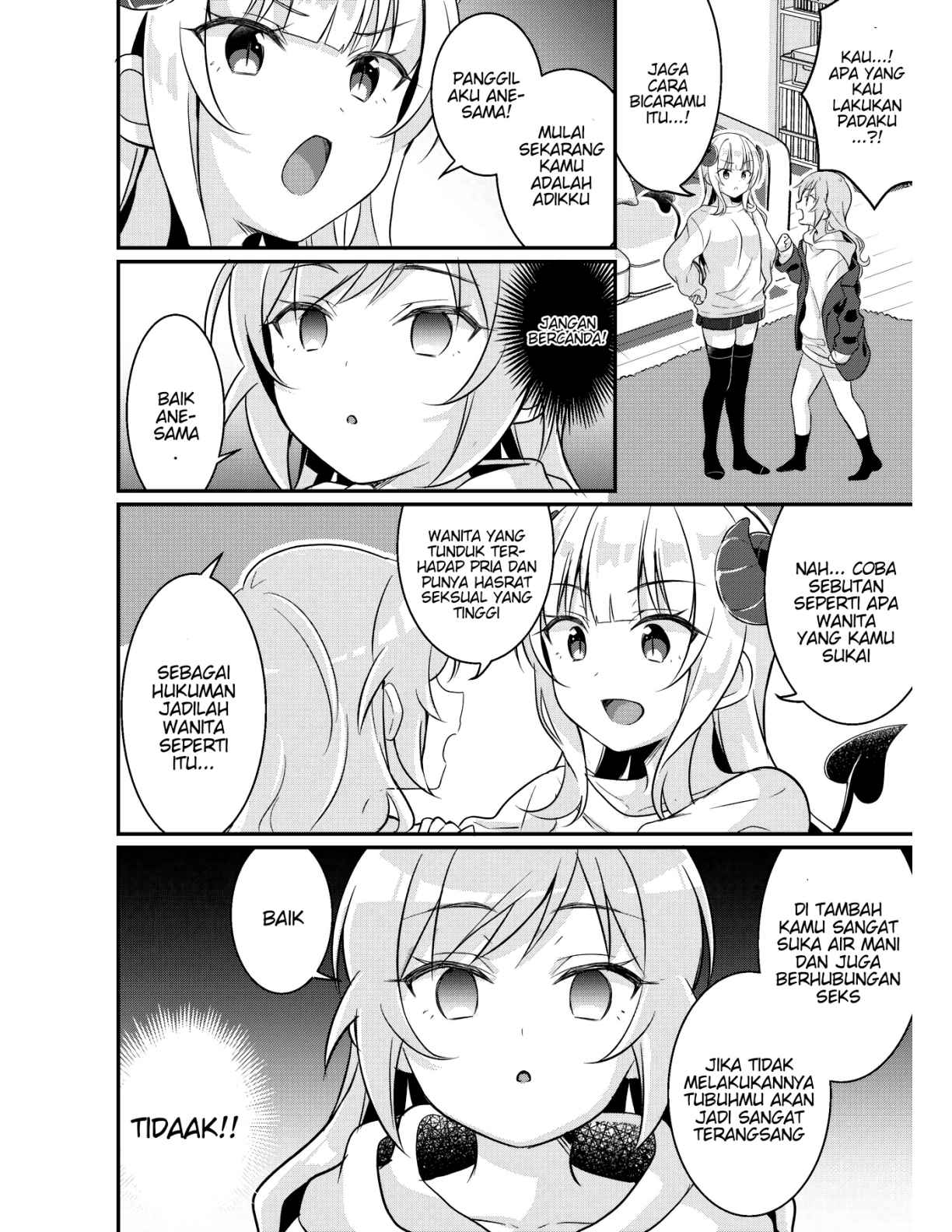 [TSF no F (NOMU)] Succubus Club e Youkoso 2 Imouto no Imouto ni Sareta kedo Kanojo ga Dekimashita [Indonesian] [PinattSuki] numero di immagine  19