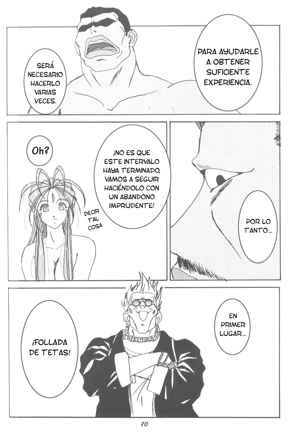 [Studio Boxer (Shima Takashi, Taka)] HO•HE•TO 33 Parte 1 (El Caso de Belldandy) (Español) Bildnummer 9