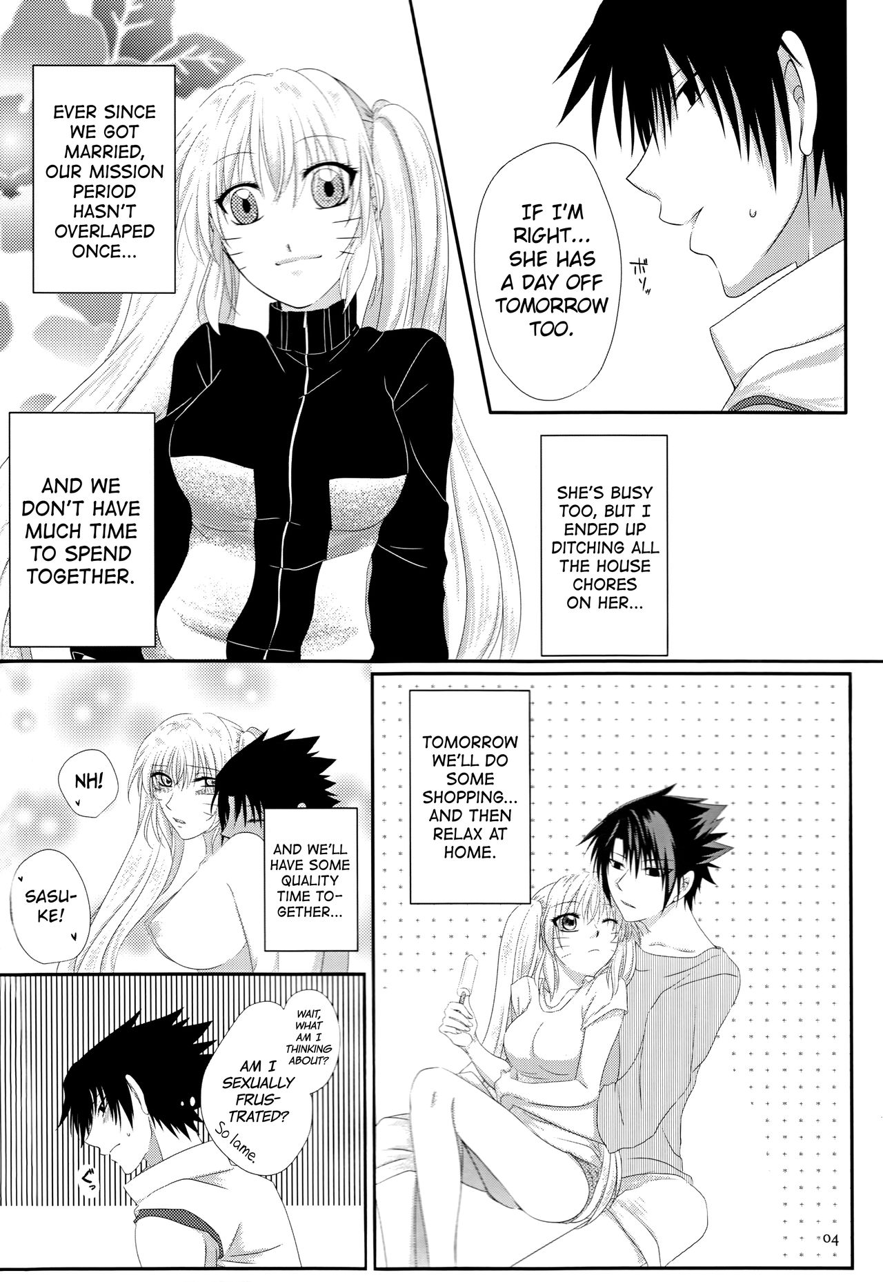 (Koi Sasuraeba Ai to Naru) [Heinetsu 37°C (Nanae Juu)] Kimi dake ni Wagamama o (Naruto) [English] [biribiri] 画像番号 3