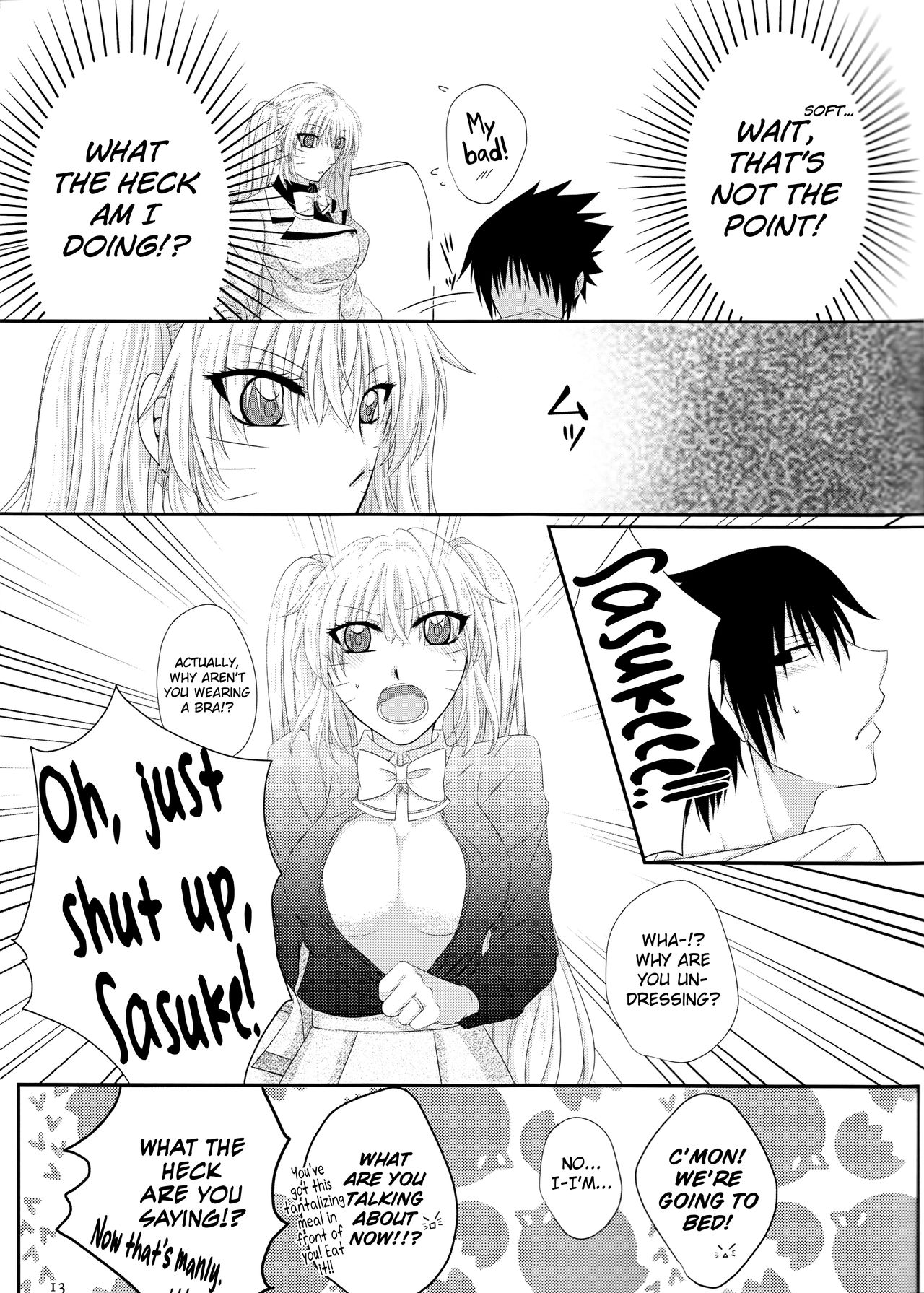 (Koi Sasuraeba Ai to Naru) [Heinetsu 37°C (Nanae Juu)] Kimi dake ni Wagamama o (Naruto) [English] [biribiri] 画像番号 12