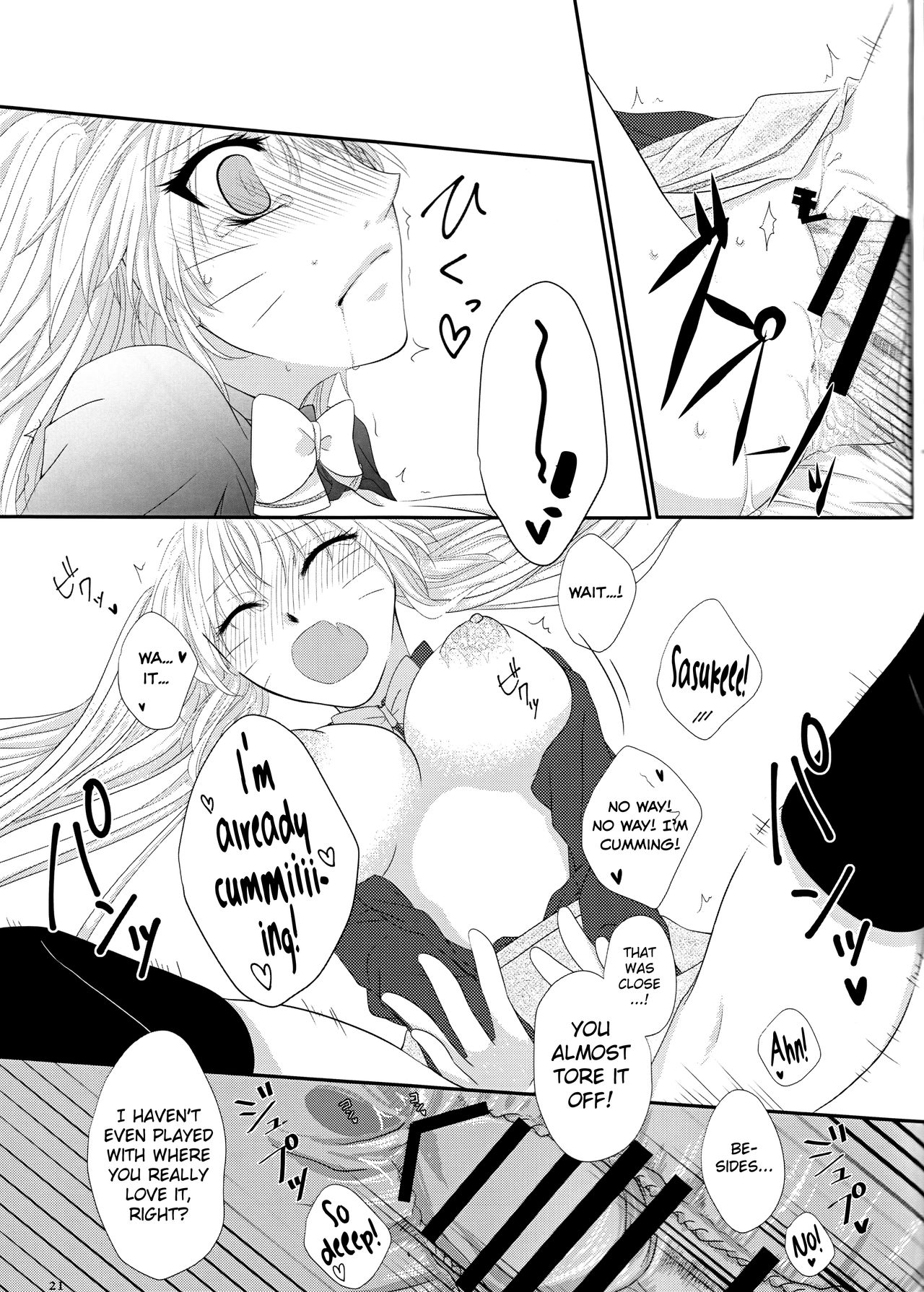 (Koi Sasuraeba Ai to Naru) [Heinetsu 37°C (Nanae Juu)] Kimi dake ni Wagamama o (Naruto) [English] [biribiri] 画像番号 20