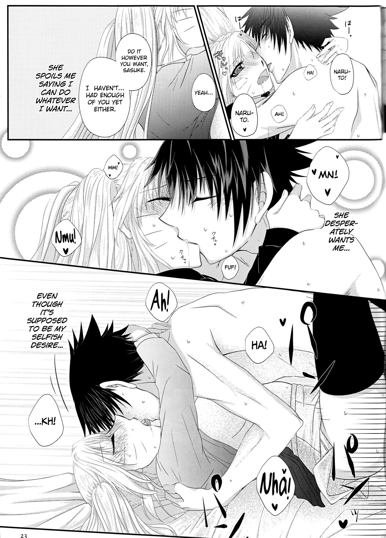 (Koi Sasuraeba Ai to Naru) [Heinetsu 37°C (Nanae Juu)] Kimi dake ni Wagamama o (Naruto) [English] [biribiri] 画像番号 22