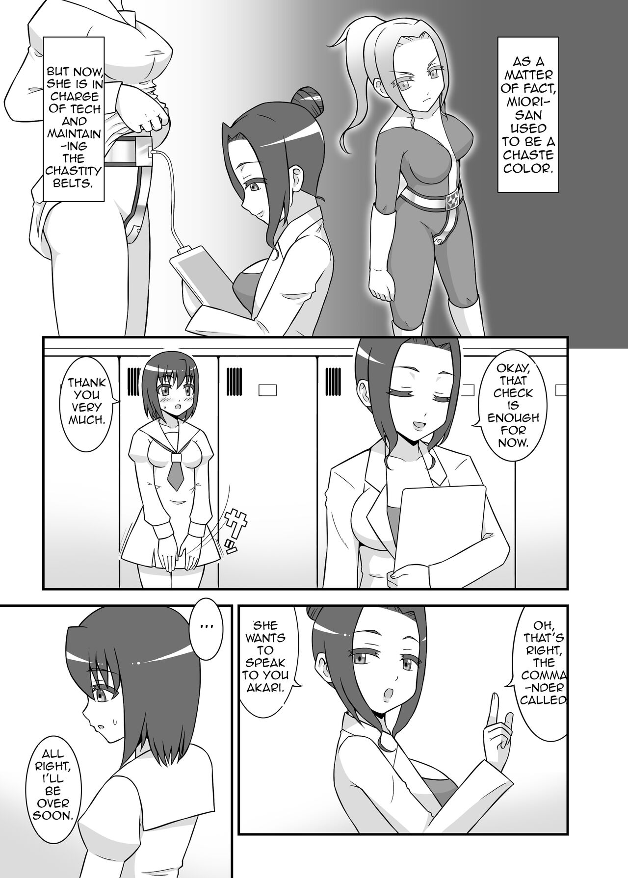 [STUDIO HP+ (IceLee)] Teisou Sentai Virginal Colors Ch.1 | Chastity Sentai Chaste Colors Ch.1 [English] imagen número 11