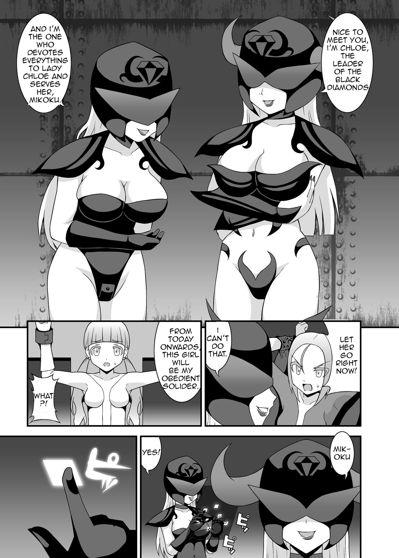[STUDIO HP+ (IceLee)] Teisou Sentai Virginal Colors Ch.1 | Chastity Sentai Chaste Colors Ch.1 [English] imagen número 15