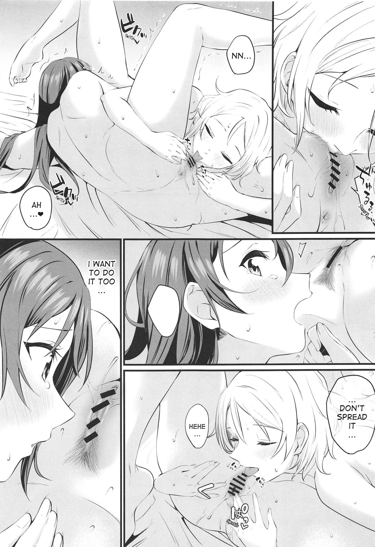 (Bokura no Love Live! 25) [Kitaku Jikan (Kitaku)] Yakimochi (A) Symmetry (Love Live! Sunshine!!) [English] [KratzXD Translation] numero di immagine  20