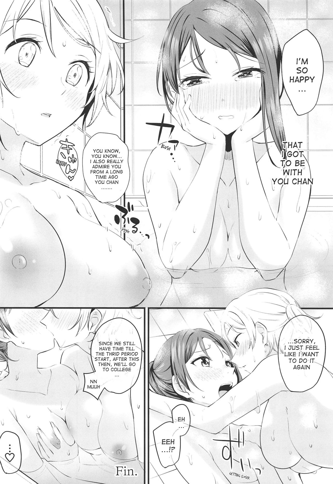 (Bokura no Love Live! 25) [Kitaku Jikan (Kitaku)] Yakimochi (A) Symmetry (Love Live! Sunshine!!) [English] [KratzXD Translation] numero di immagine  27