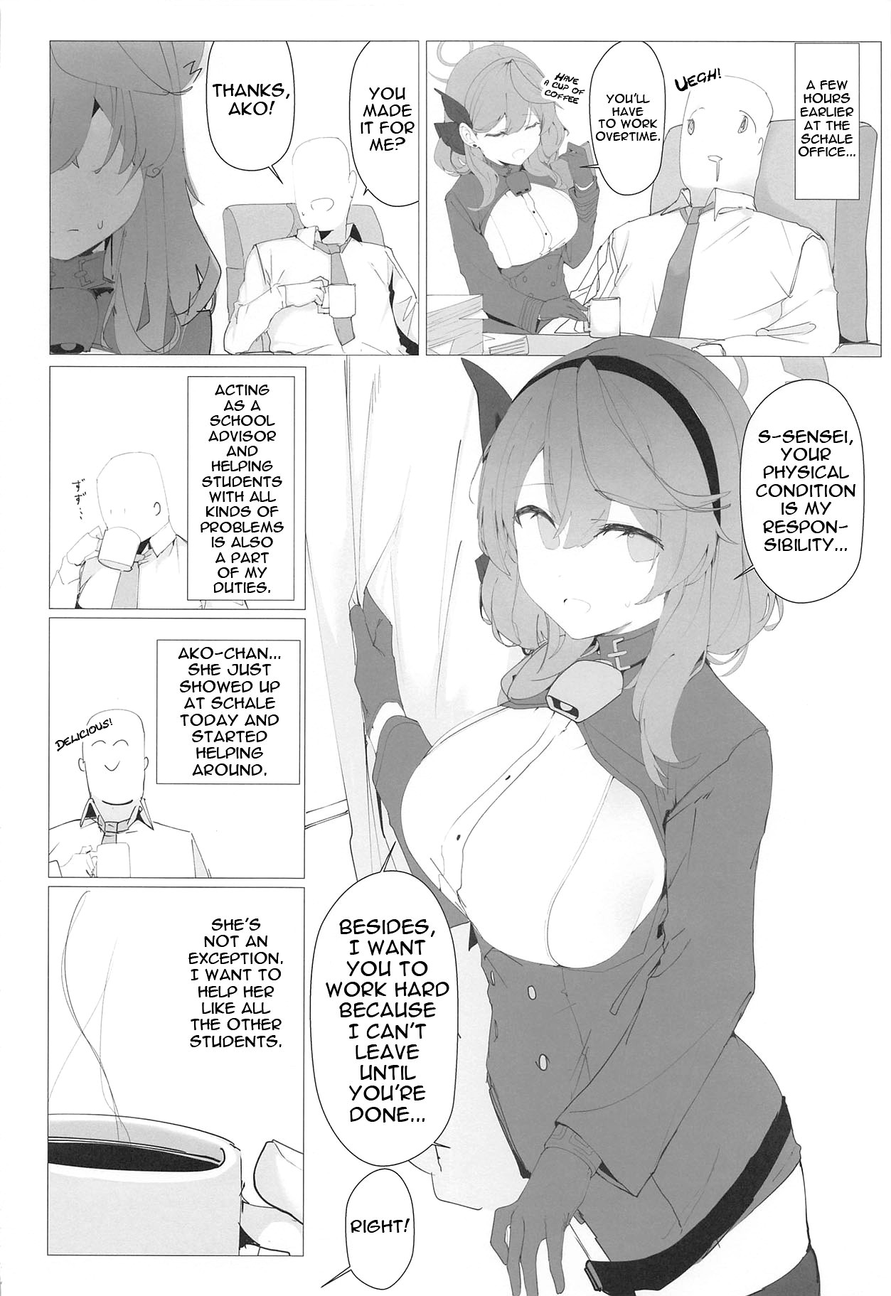 (C101) [Kuriimo Souda (Kuriimo Pie)] Byuru A-Kan Iku! | Splurt~ No, I'm Cumming! (Blue Archive) [English] {Doujins.com} 画像番号 6