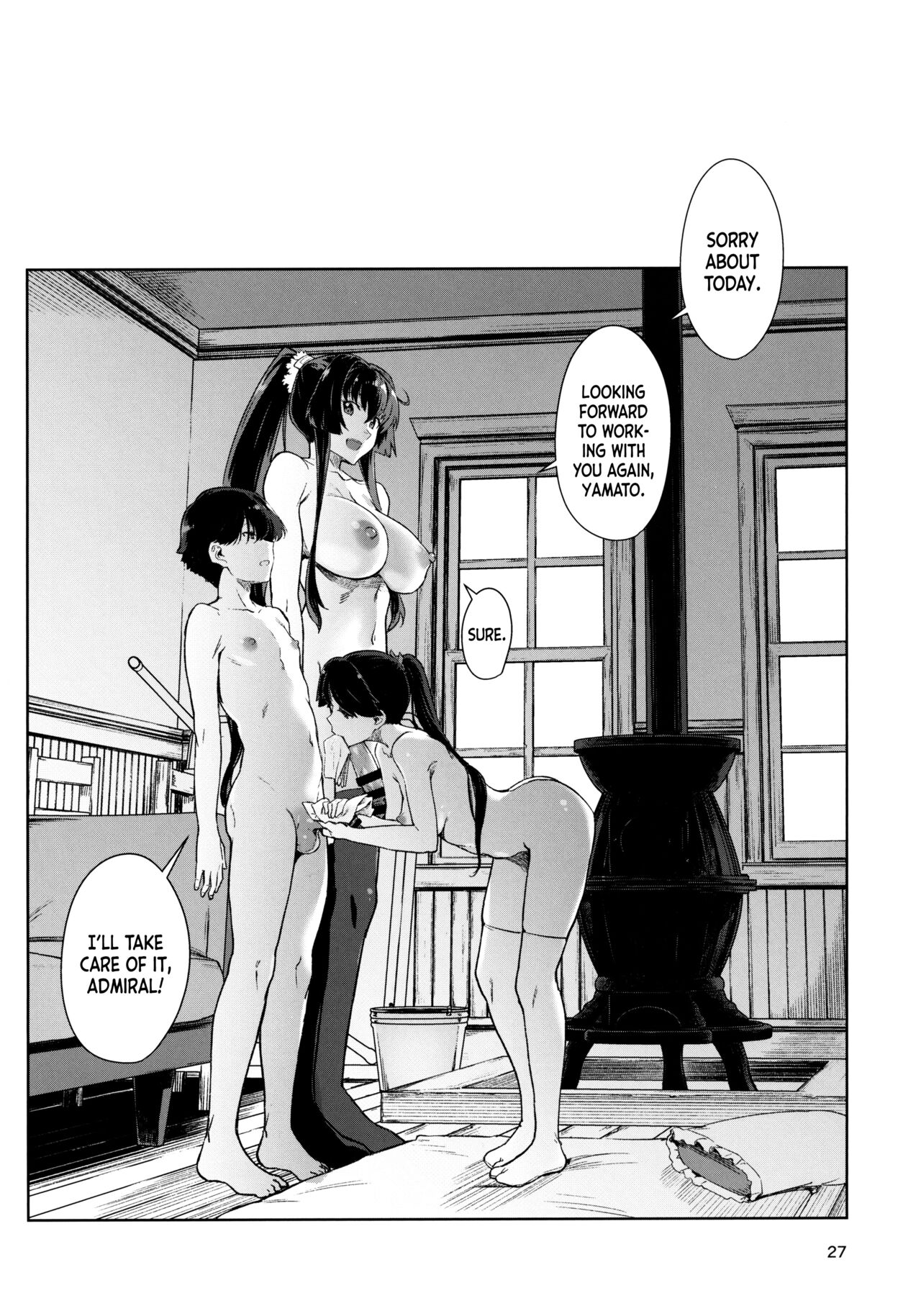 (C101) [Chotto Dake Aruyo. (Takemura Sesshu)] Kakekakeshi (Kantai Collection -KanColle-) [English] [Nishimaru] numero di immagine  28