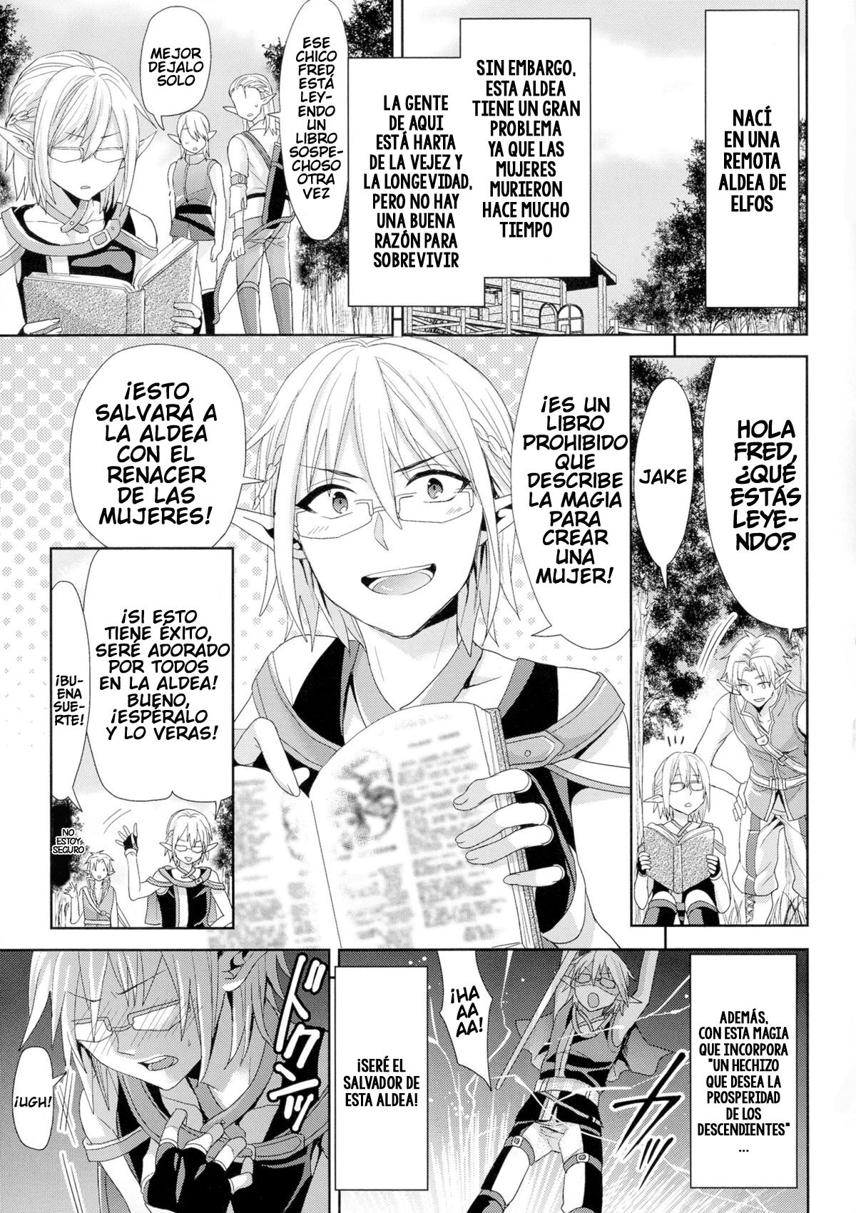 In a Remote Village [Spanish] [GenderBender Scans] 图片编号 2