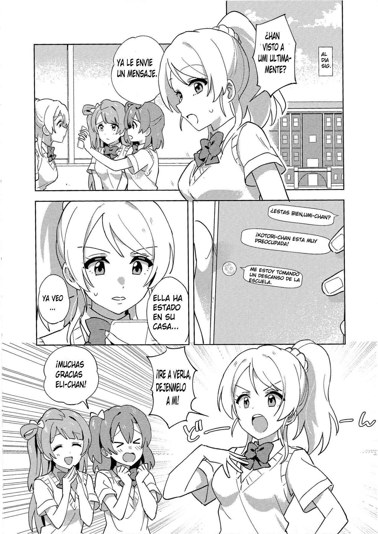 (LOVE Impact! Osaka 4) [Awame no Blue (Nanatsu no Umi)] Funny Bunny (Love Live!) [Spanish] 이미지 번호 3