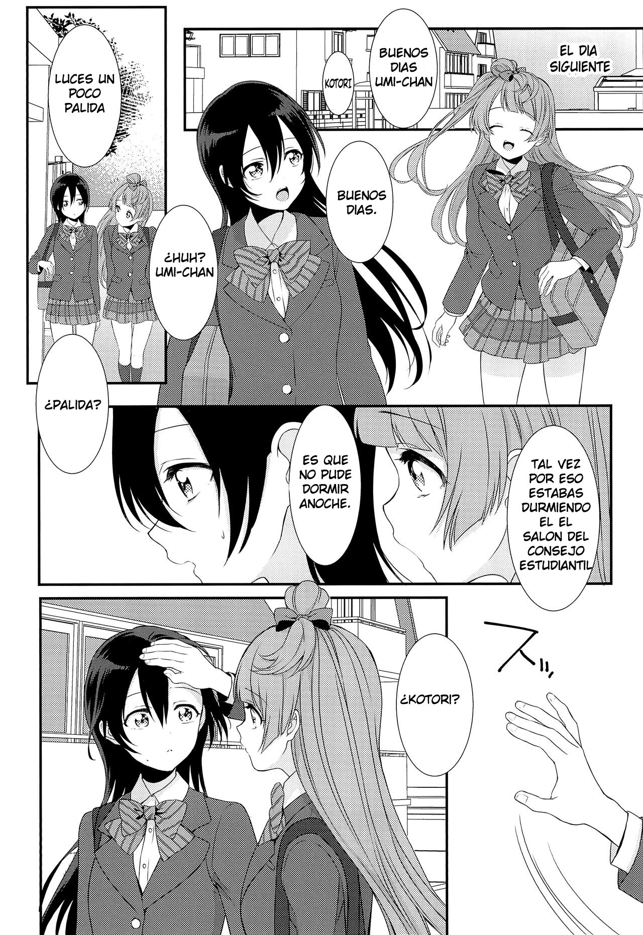 (C89) [ROYAL CROWN (Kisaragi Mizu)] Koi no Binetsu | Love's Slight Fever (Love Live!) [Spanish] image number 5