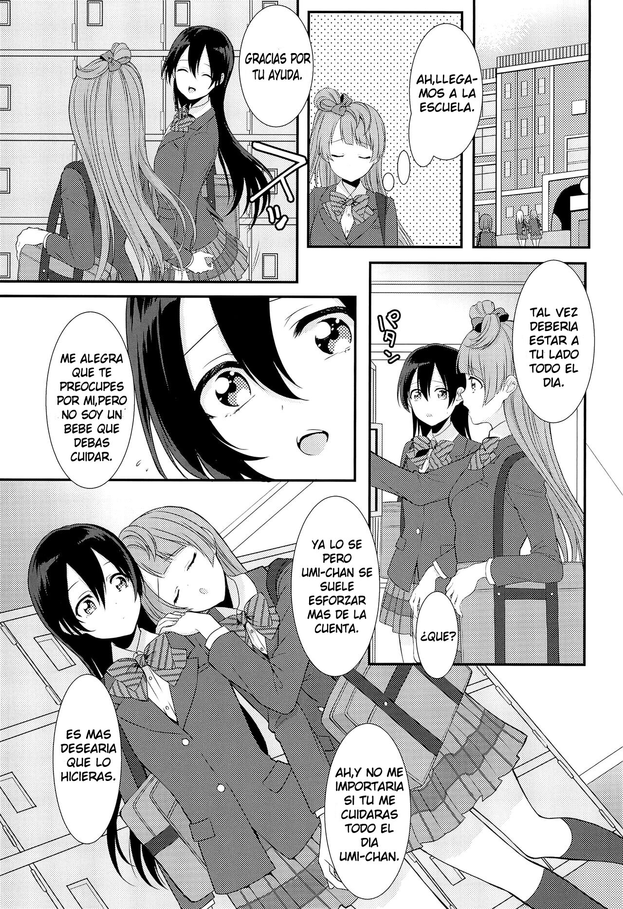 (C89) [ROYAL CROWN (Kisaragi Mizu)] Koi no Binetsu | Love's Slight Fever (Love Live!) [Spanish] image number 8