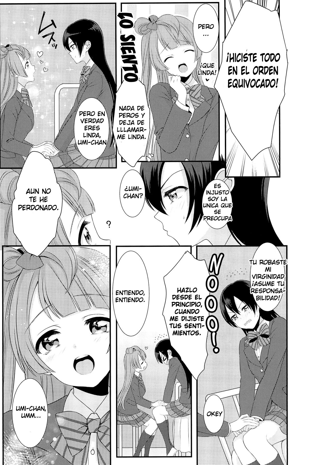 (C89) [ROYAL CROWN (Kisaragi Mizu)] Koi no Binetsu | Love's Slight Fever (Love Live!) [Spanish] image number 31