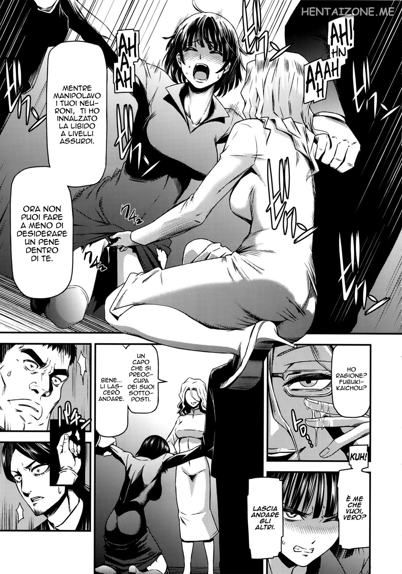 (C88) [Kiyosumi Hurricane (Kiyosumi Hurricane)] ONE-HURRICANE - Toraware no Fubuki | Ipnosi (One Punch Man) [Italian] image number 8