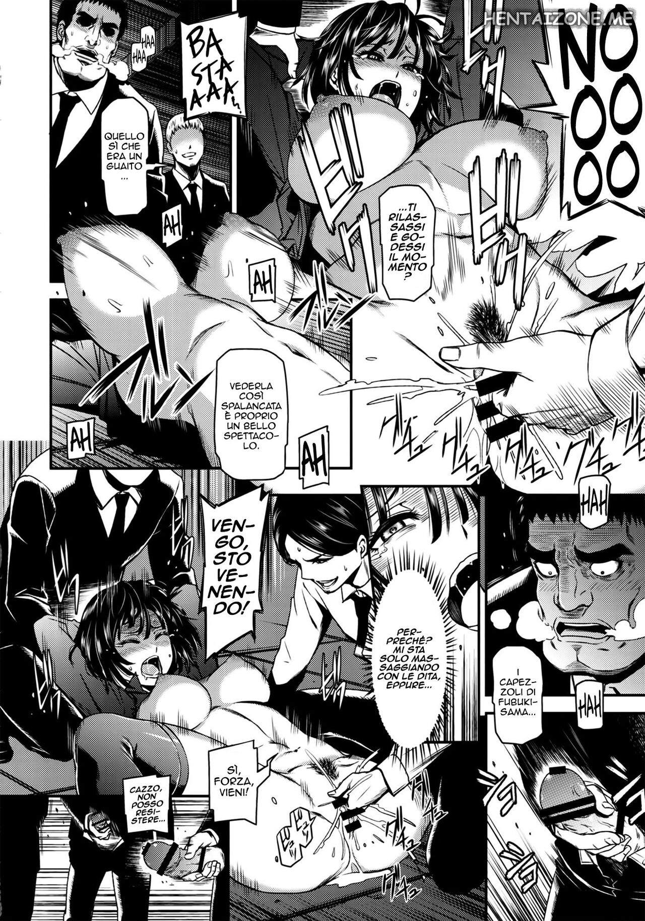 (C88) [Kiyosumi Hurricane (Kiyosumi Hurricane)] ONE-HURRICANE - Toraware no Fubuki | Ipnosi (One Punch Man) [Italian] image number 13