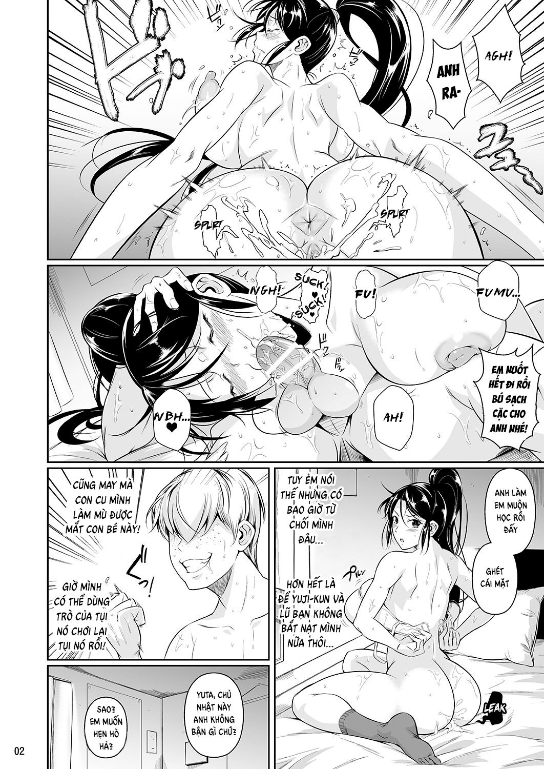 [Shoot The Moon (Fuetakishi)] Batsu Game de Yankee Onna ni Kokuttemita 3 [Vietnamese Tiếng Việt] [Digital] Bildnummer 3