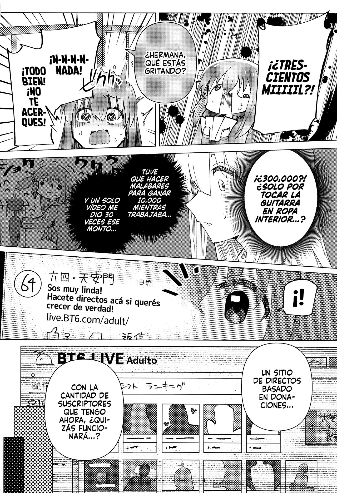 (C101) [Yakitori Teishoku (Toriyaro)] Shounin Yokkyuu | Hambre de Likes (Bocchi the Rock!) [Español] [AJubbz + Xzosk] image number 9