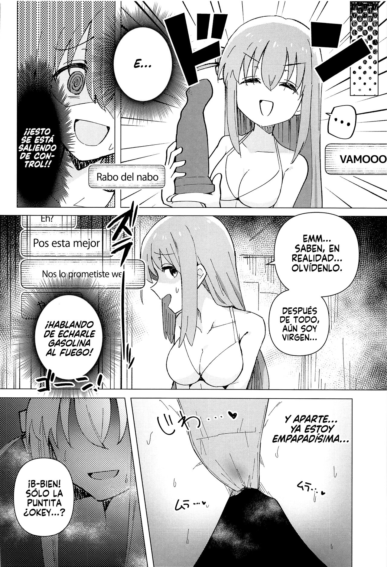 (C101) [Yakitori Teishoku (Toriyaro)] Shounin Yokkyuu | Hambre de Likes (Bocchi the Rock!) [Español] [AJubbz + Xzosk] image number 15