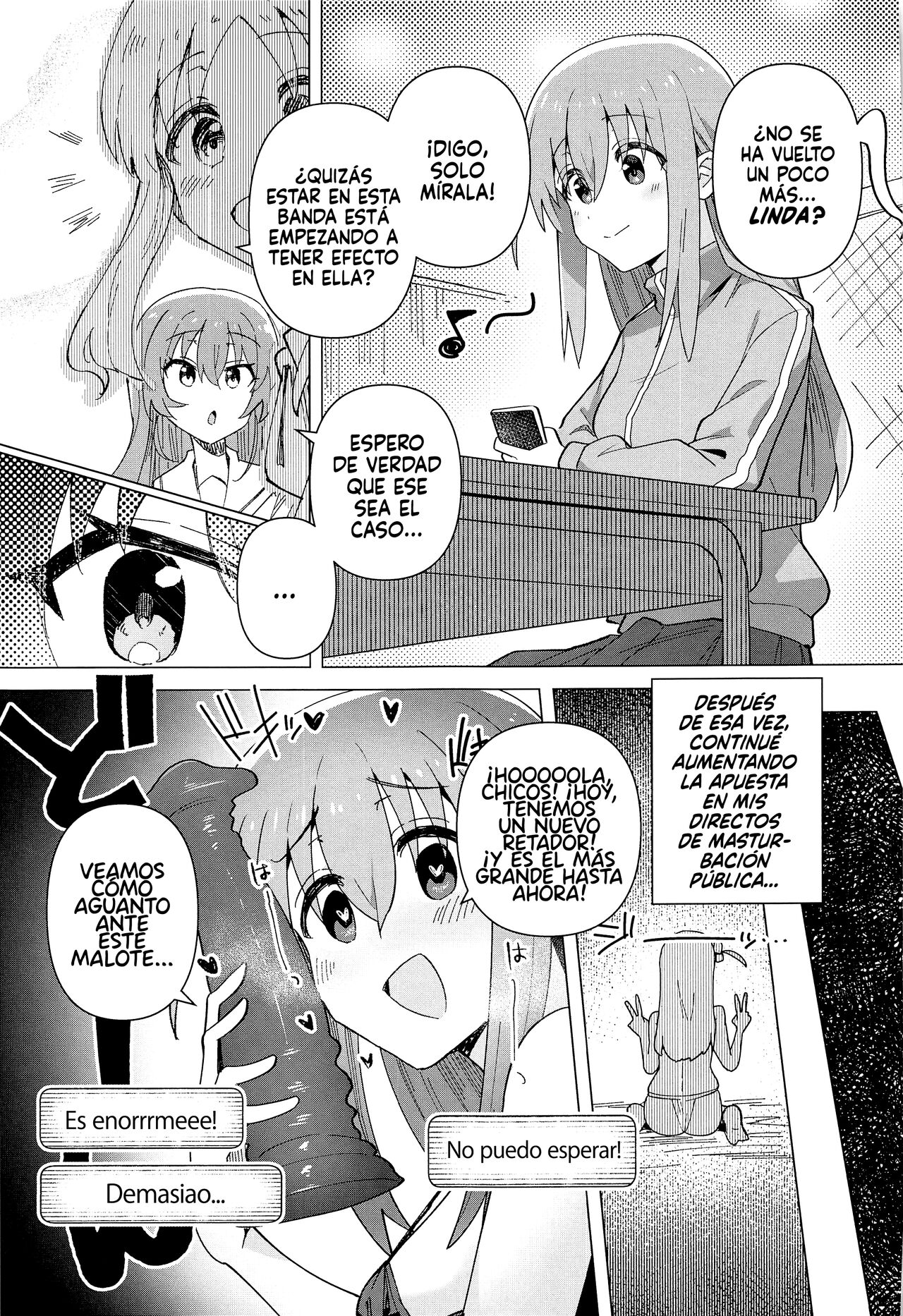 (C101) [Yakitori Teishoku (Toriyaro)] Shounin Yokkyuu | Hambre de Likes (Bocchi the Rock!) [Español] [AJubbz + Xzosk] image number 18