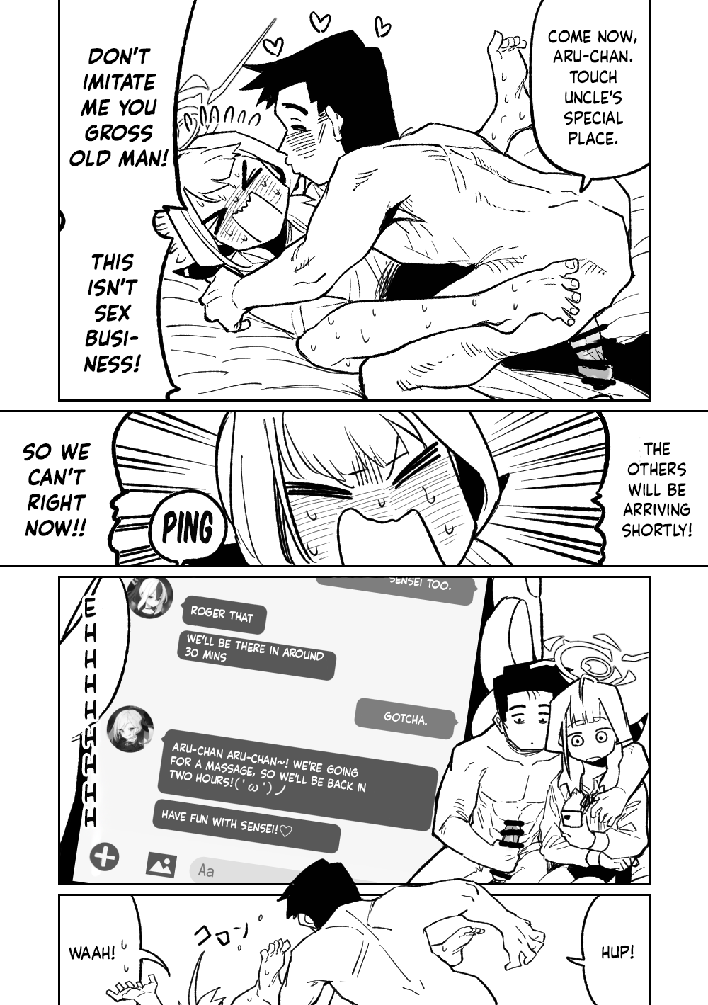 [Hightway 420] Shachou to Business Hotel | Business Hotel with President (Blue Archive) [Digital] [English] 画像番号 2