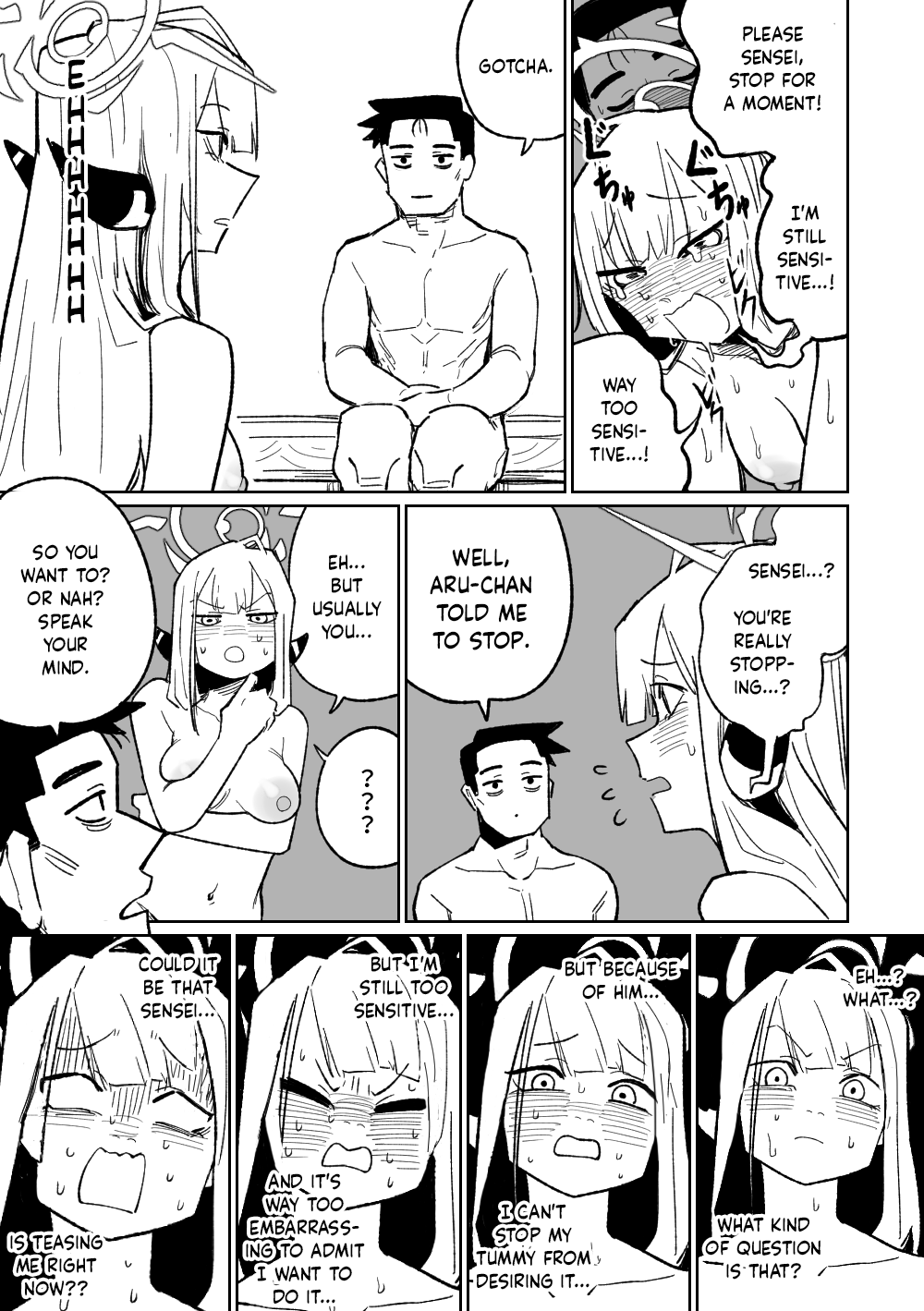 [Hightway 420] Shachou to Business Hotel | Business Hotel with President (Blue Archive) [Digital] [English] 画像番号 9