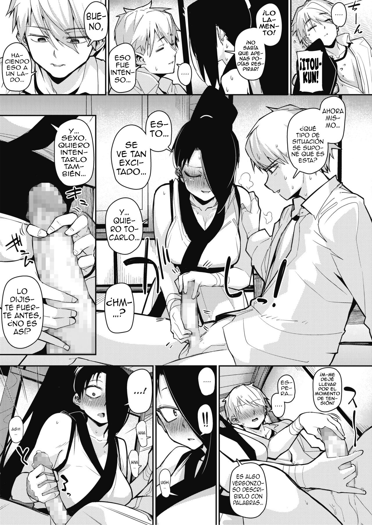 [Miitoban] Ninnin Panic! | ¡Ninnin Panic! (COMIC HOTMILK 2021-01) [Spanish] [Anime no Mansebia] [Digital] image number 9