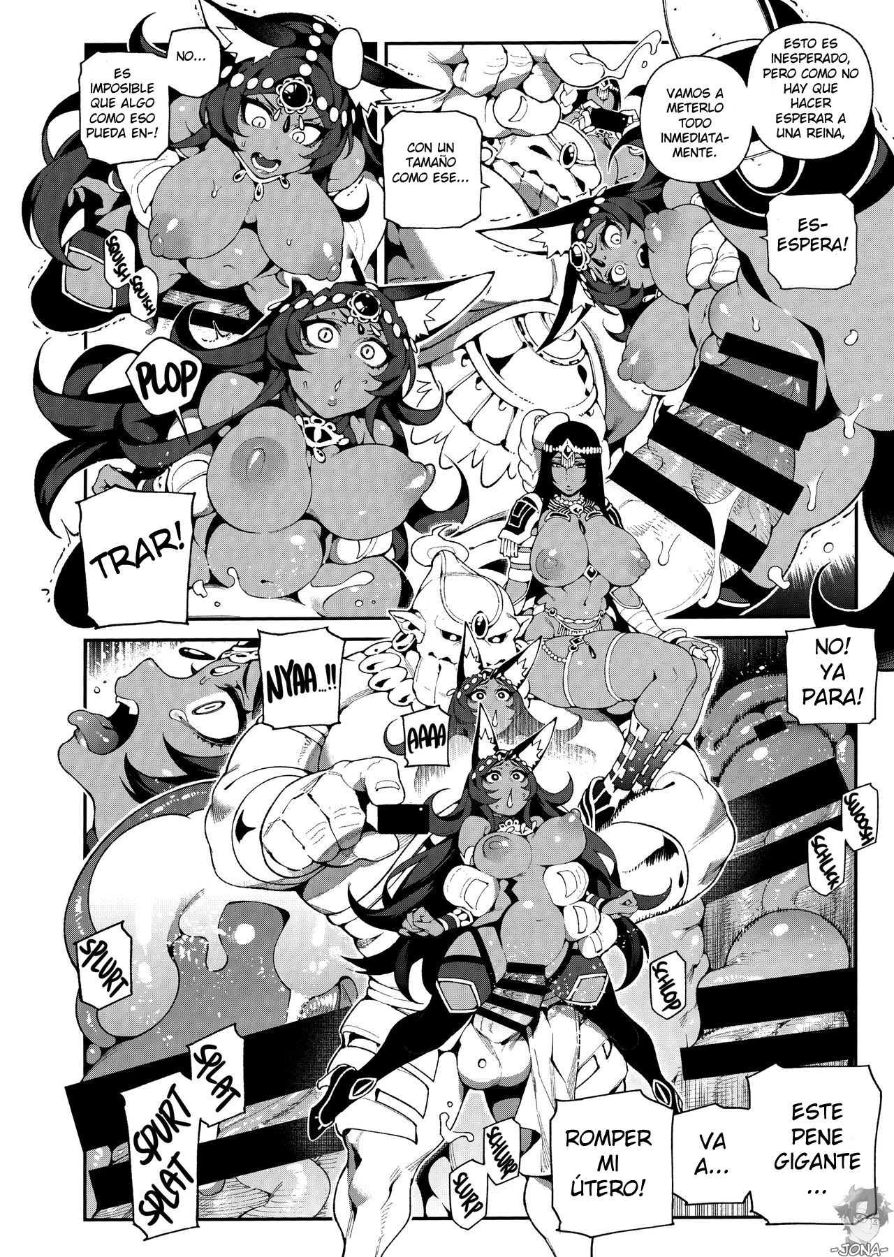 (C96) [Bear Hand (Fishine, Ireading)] CHALDEA MANIA - Trio Brown (Fate/Grand Order) [Spanish] [Doujin Choco-Casters] image number 17