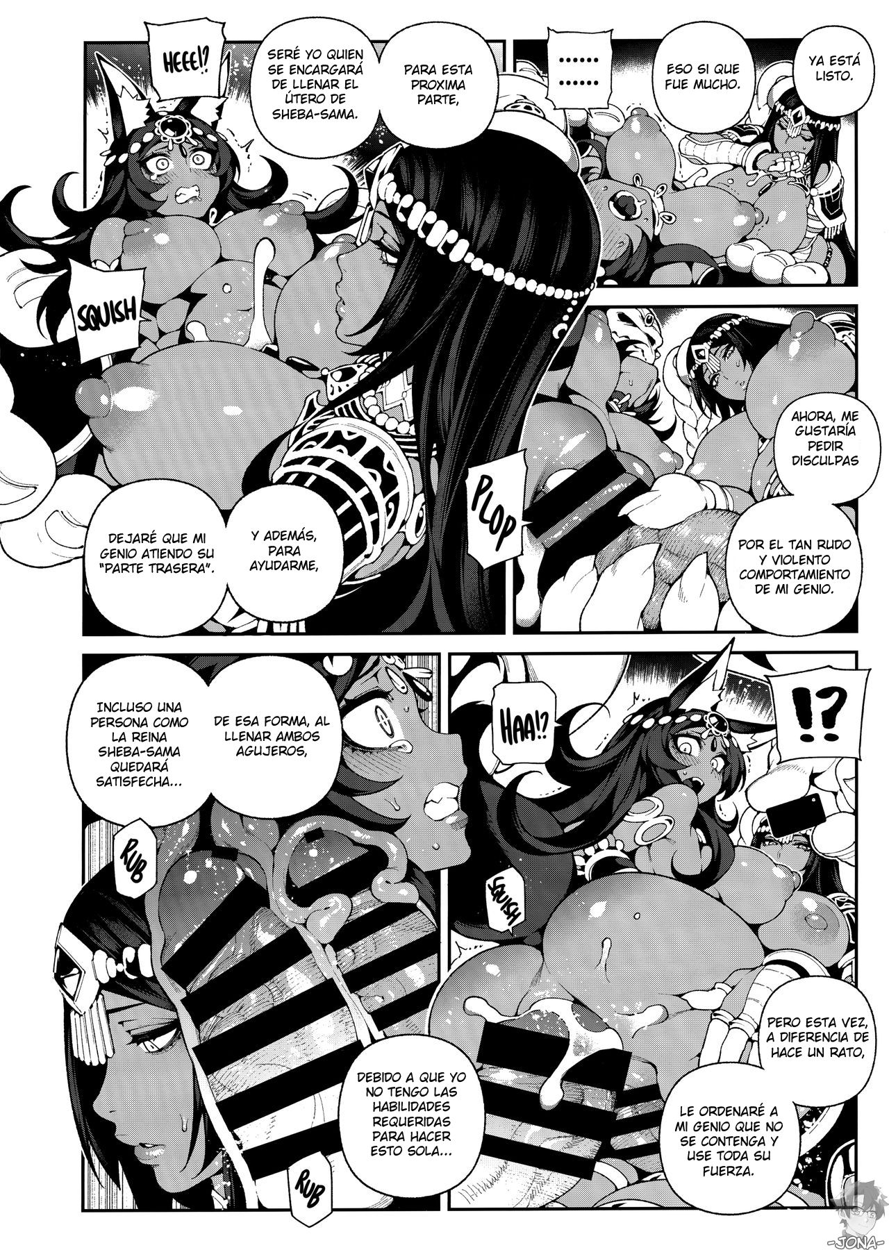 (C96) [Bear Hand (Fishine, Ireading)] CHALDEA MANIA - Trio Brown (Fate/Grand Order) [Spanish] [Doujin Choco-Casters] image number 19