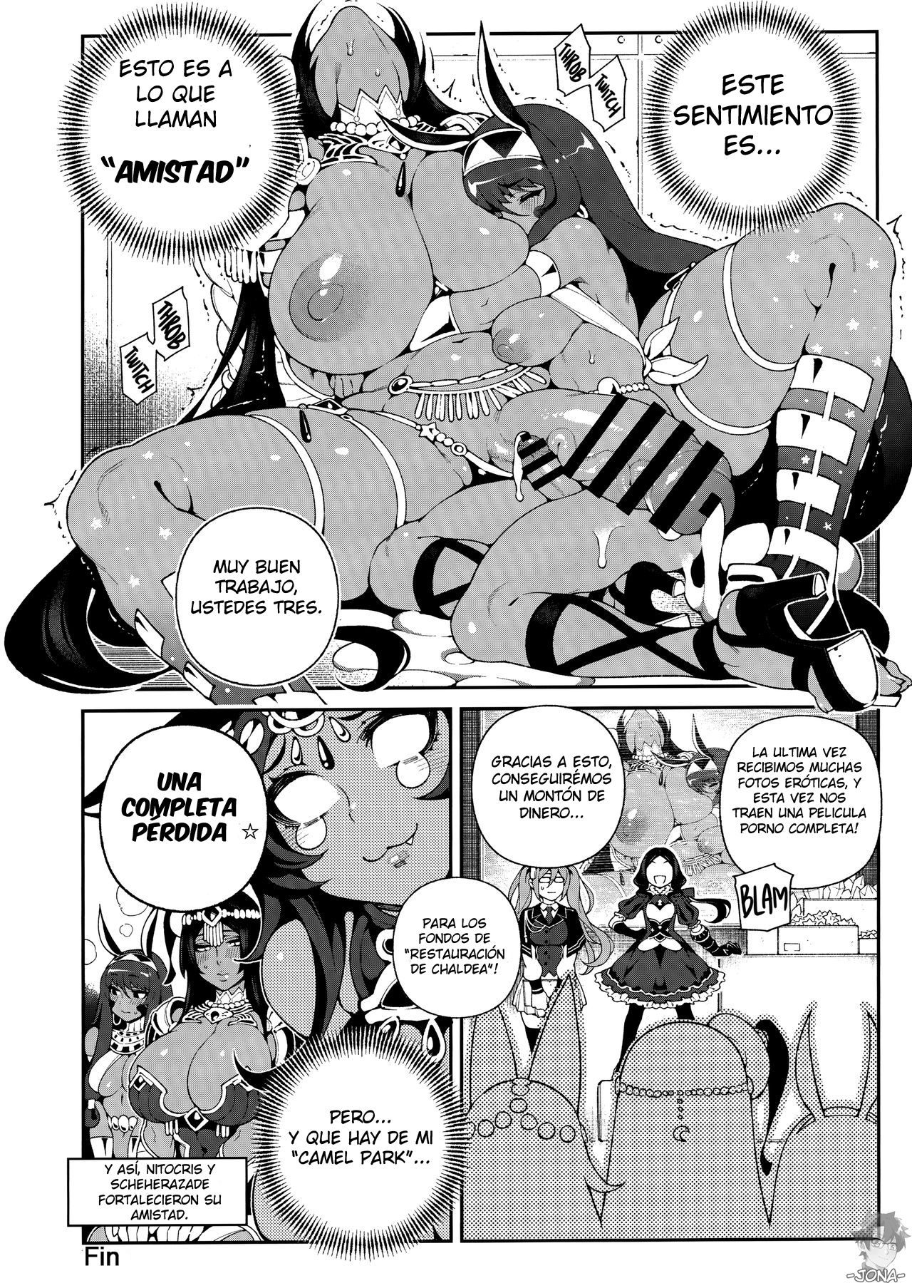 (C96) [Bear Hand (Fishine, Ireading)] CHALDEA MANIA - Trio Brown (Fate/Grand Order) [Spanish] [Doujin Choco-Casters] image number 23