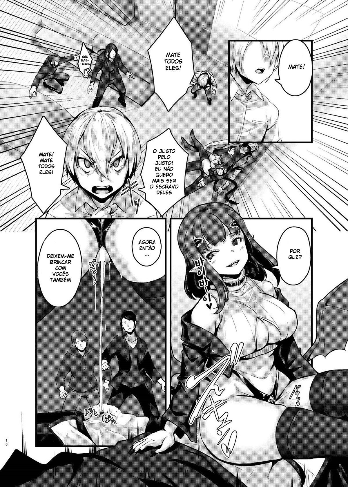 [graygreed (Usuki)] Yasashii Succubus-chan to 4 [Portuguese-BR] [Digital] image number 15