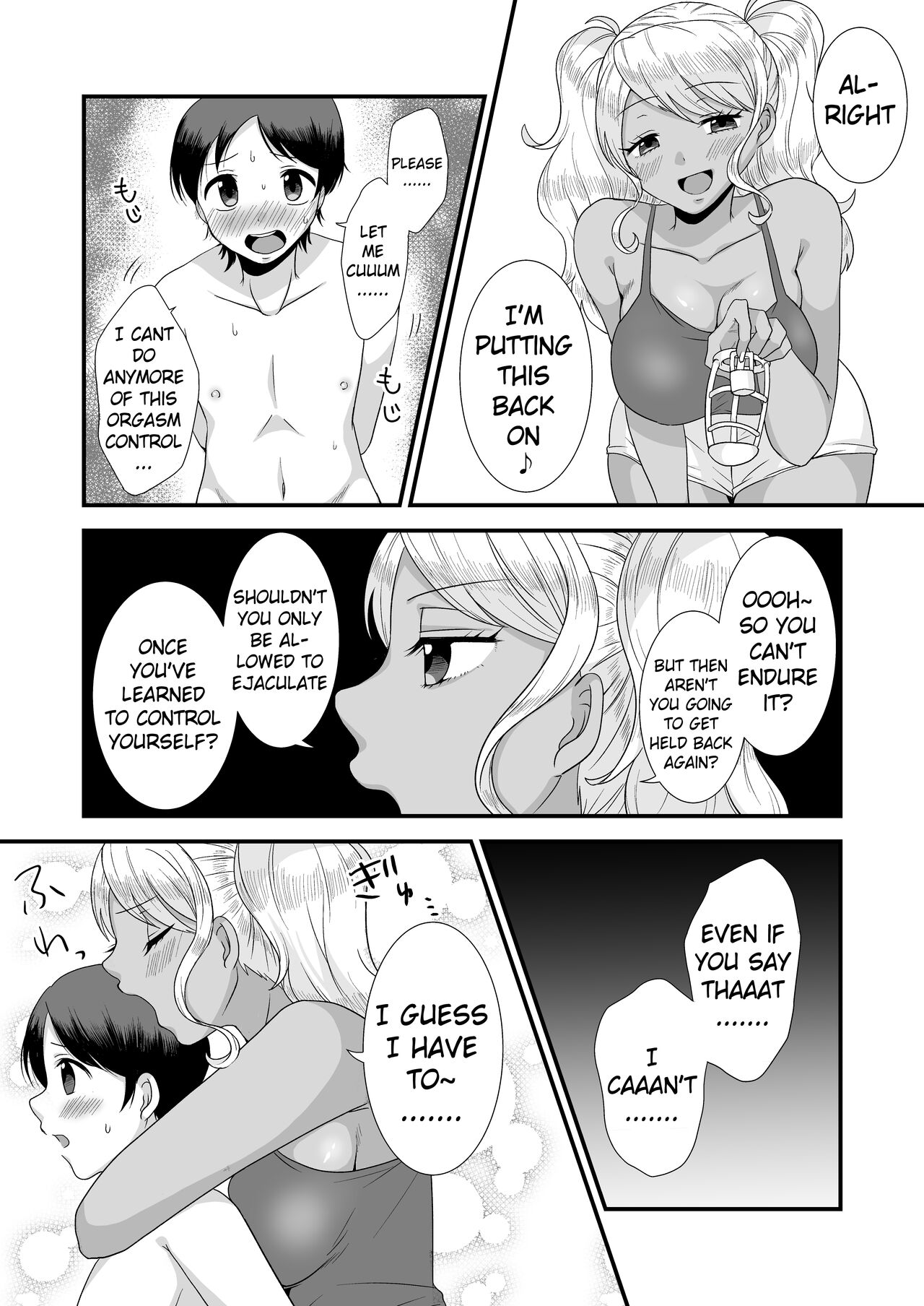 [Dokutoku no M (Sagano Katsuma, Akatsuki Shion)] Doutei Yuuwaku Game 2 ~Doutei Shasei Kanri Game~ | Virgin Seducing Game 2 ~Virgin Orgasm Control Game~ (M-o Muke Zasshifuu Doujinshi Dokutoku no Magazine Vol. 3) [English] [Pangean] Bildnummer 9