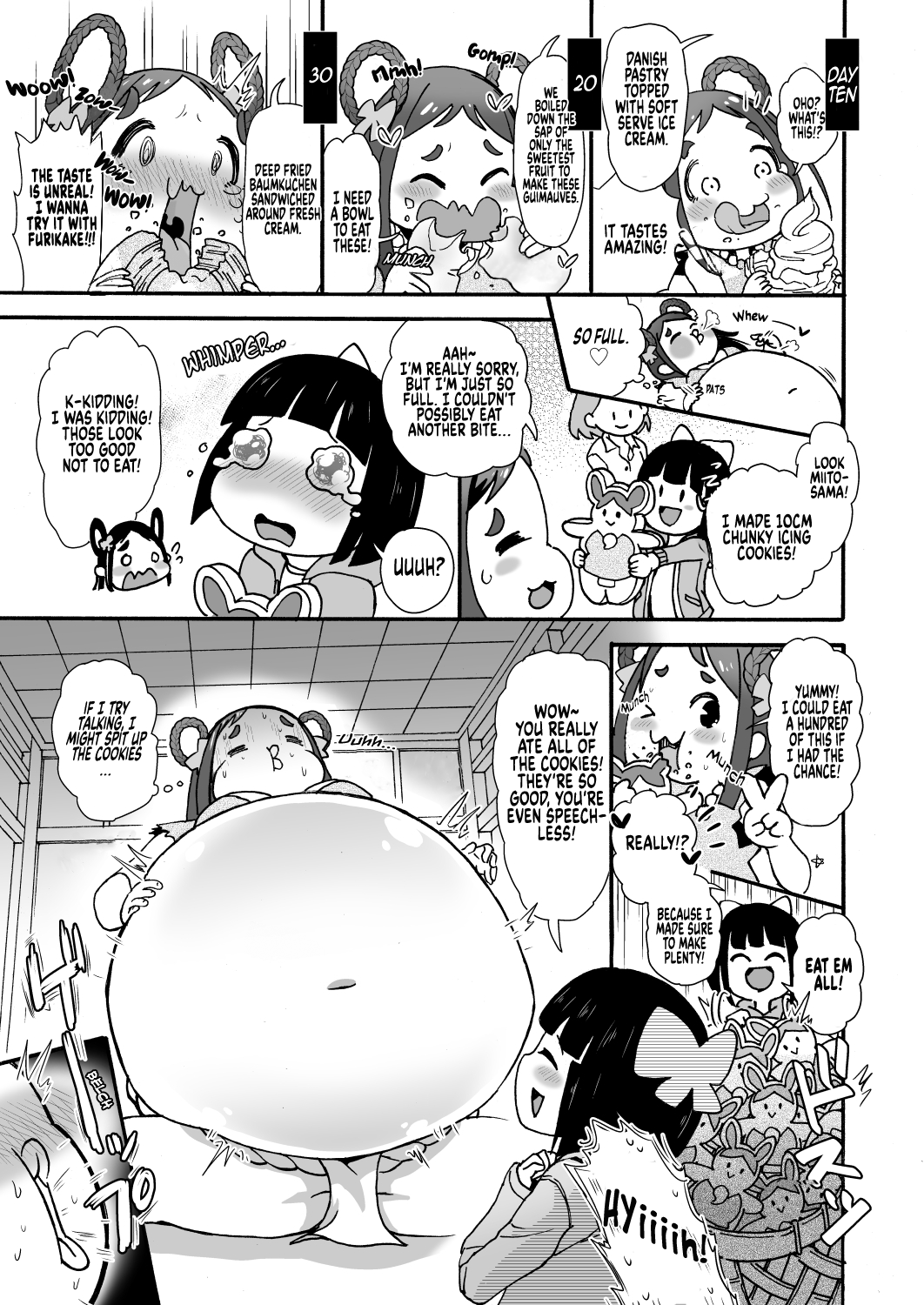 [PRBRheadphone(▲arakata)] Obese village shrine maiden Miito-chan | himanka mura miko no mixitochan  ～ 2 nin no futorimiko～ [English] 图片编号 6