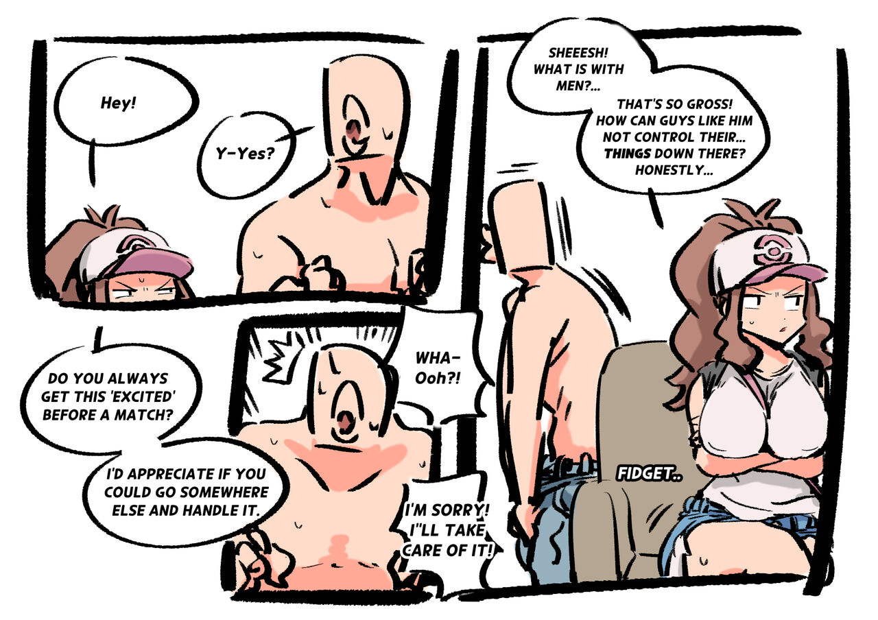 [Woomochichi] Hilda and big dick man (Pokemon) image number 2