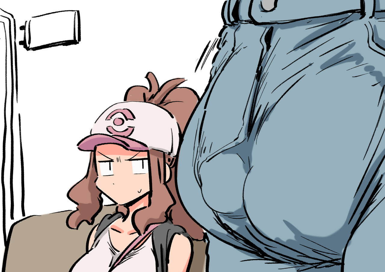 [Woomochichi] Hilda and big dick man (Pokemon) image number 9