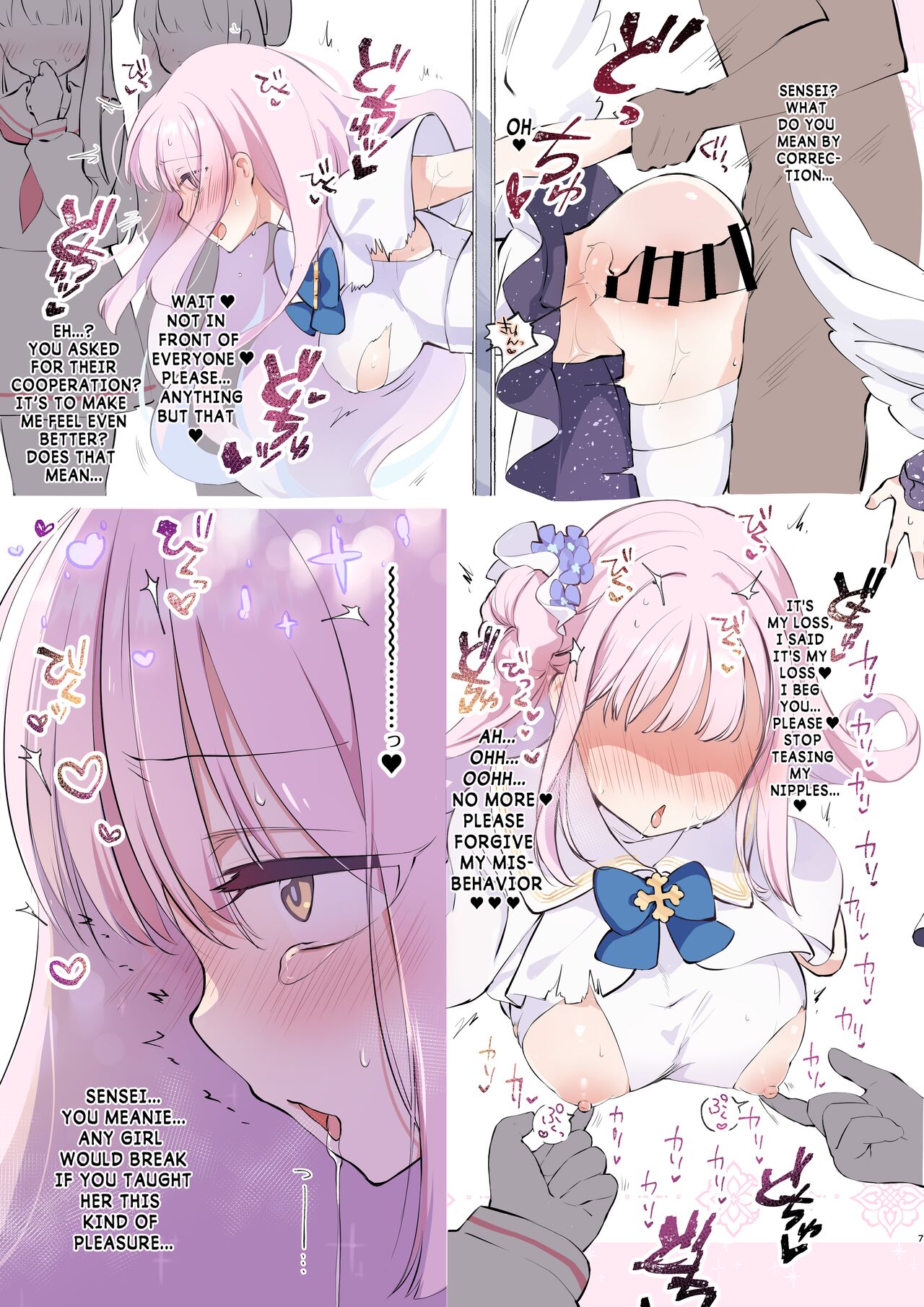 [tete-a-tete (Yuunagi Show)] BluArch Kabeshiri-bu (Blue Archive) [English] [Zugen] [Digital] numero di immagine  7