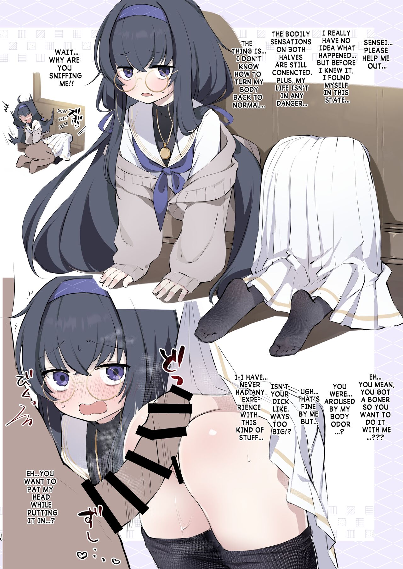 [tete-a-tete (Yuunagi Show)] BluArch Kabeshiri-bu (Blue Archive) [English] [Zugen] [Digital] numero di immagine  10