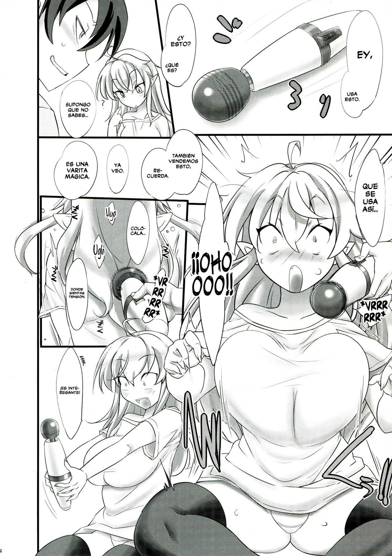 (C85) [Kinbou Sokai (Konmori)] Maou no Musume-san wa Jikaku ga Tarinai You desu. (Yuusha ni Narenakatta Ore wa Shibushibu Shuushoku wo Ketsui Shimashita.) [Spanish] [HGnF & Slarka] 이미지 번호 4